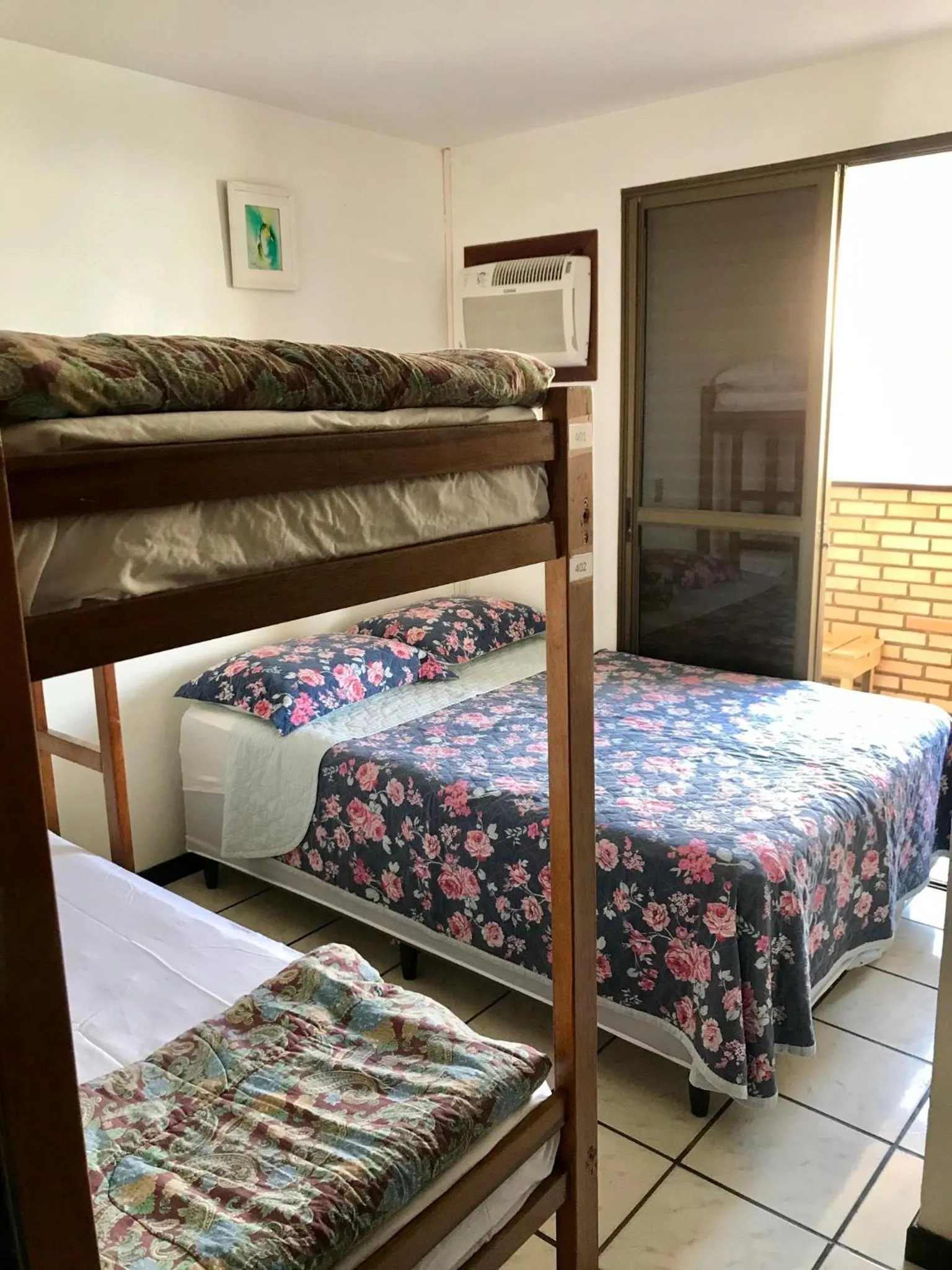 Bed in Quatro Ilhas Beach Hostel