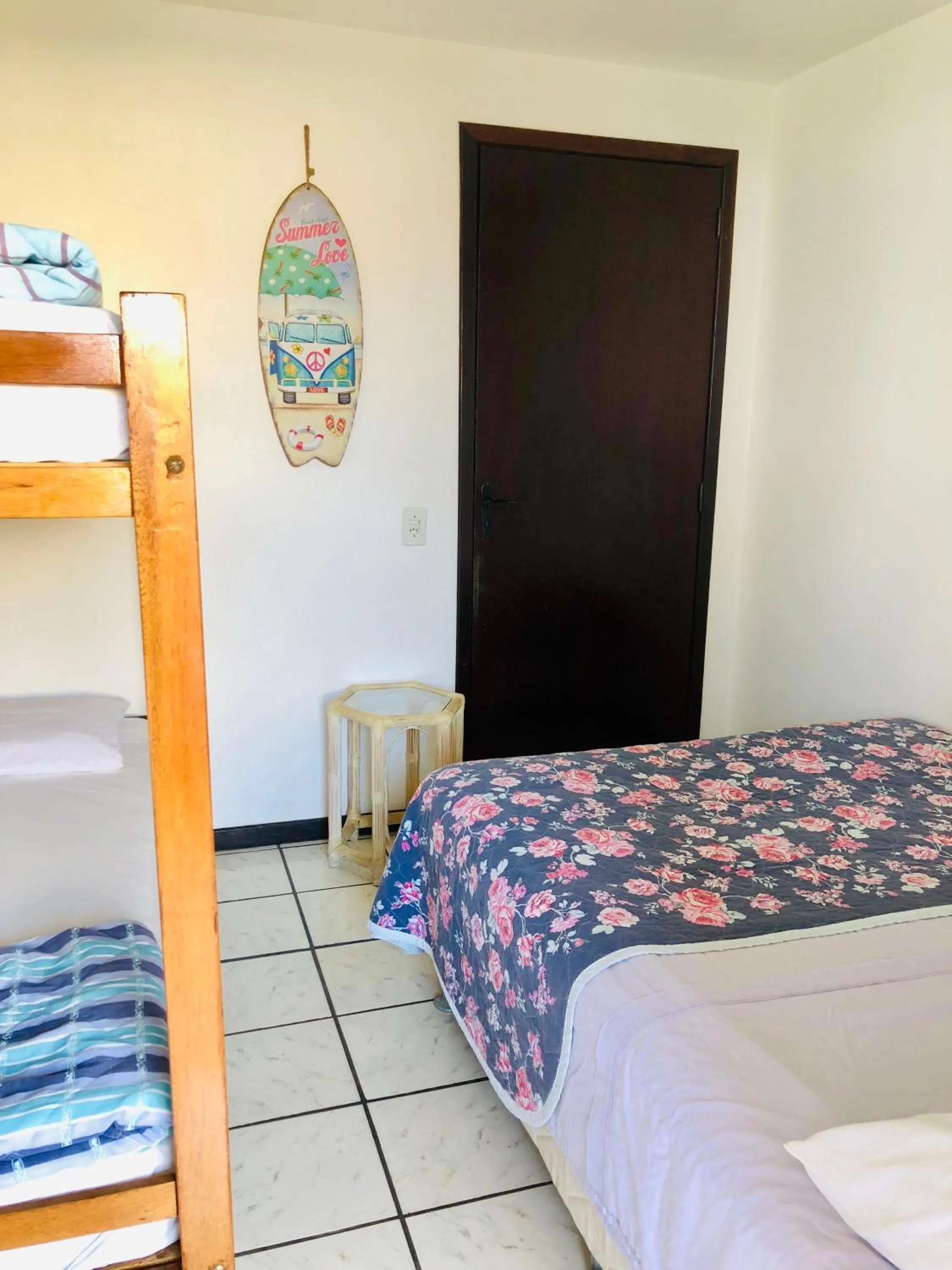 Bed in Quatro Ilhas Beach Hostel