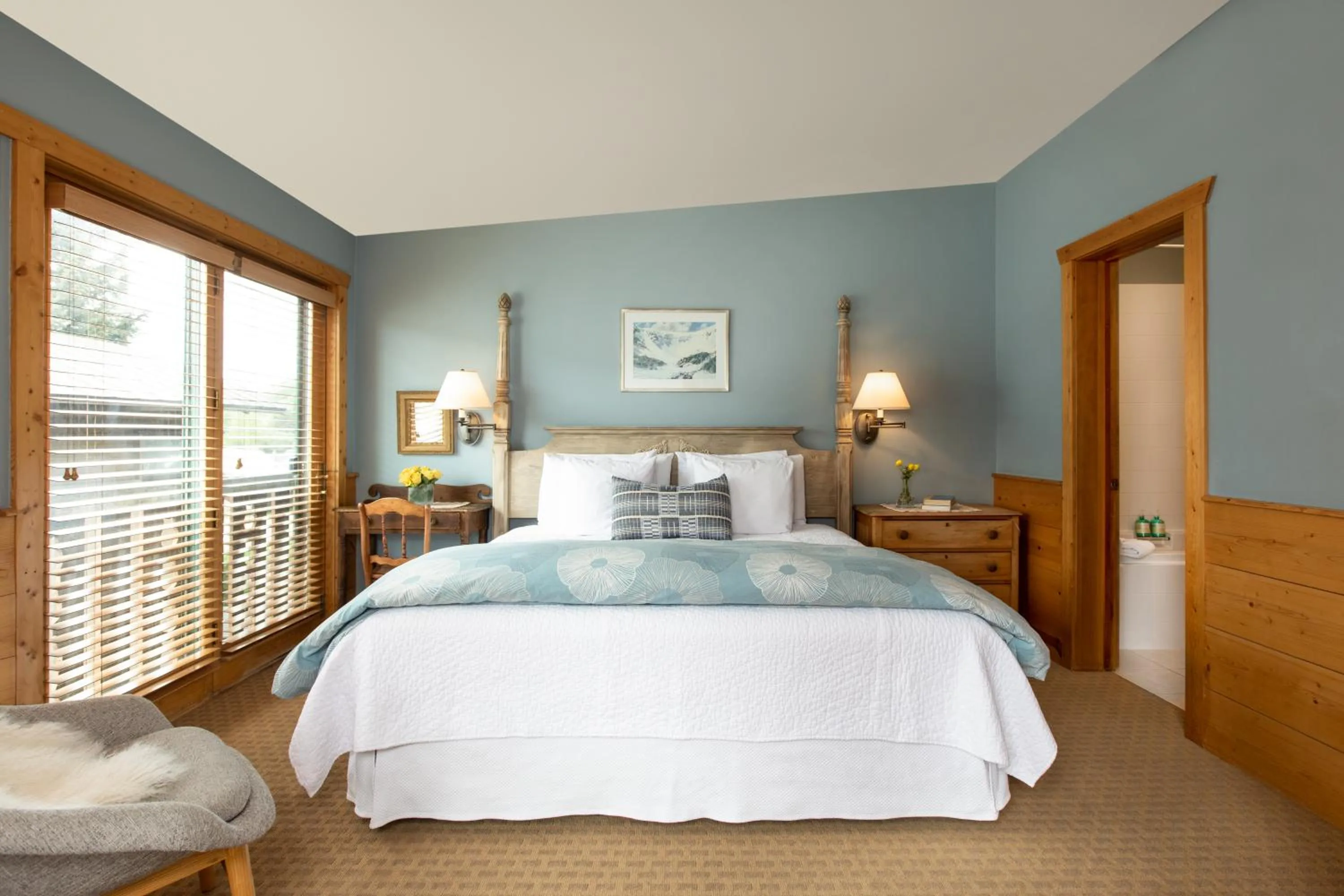 Bed in The Alpine House