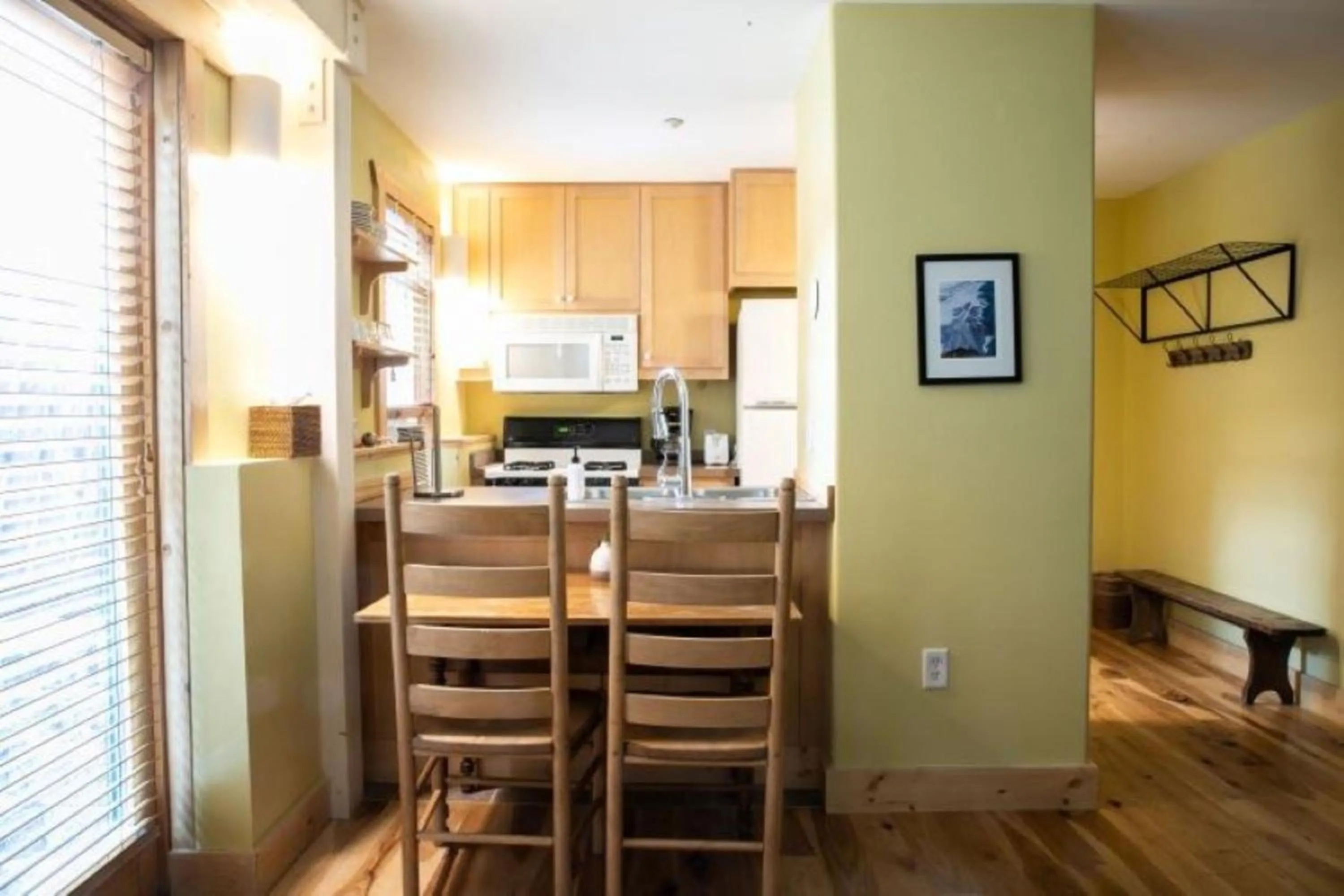 kitchen in The Alpine House