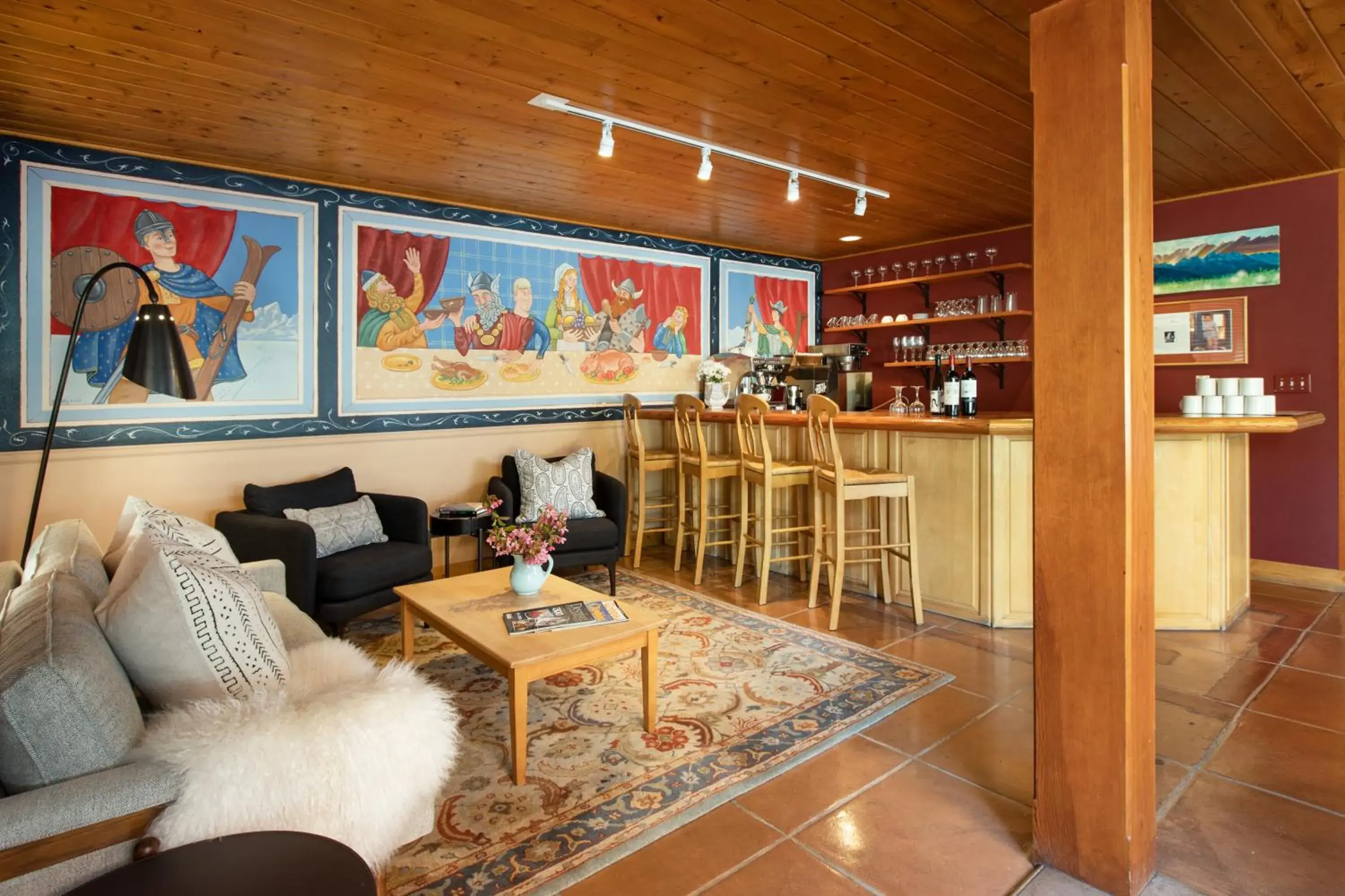 Lounge or bar in The Alpine House Lounge or bar in The Alpine House