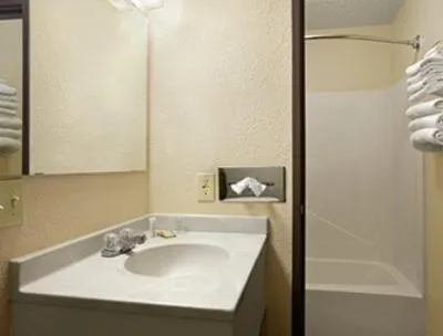 Bathroom in Super 8 by Wyndham Canon City