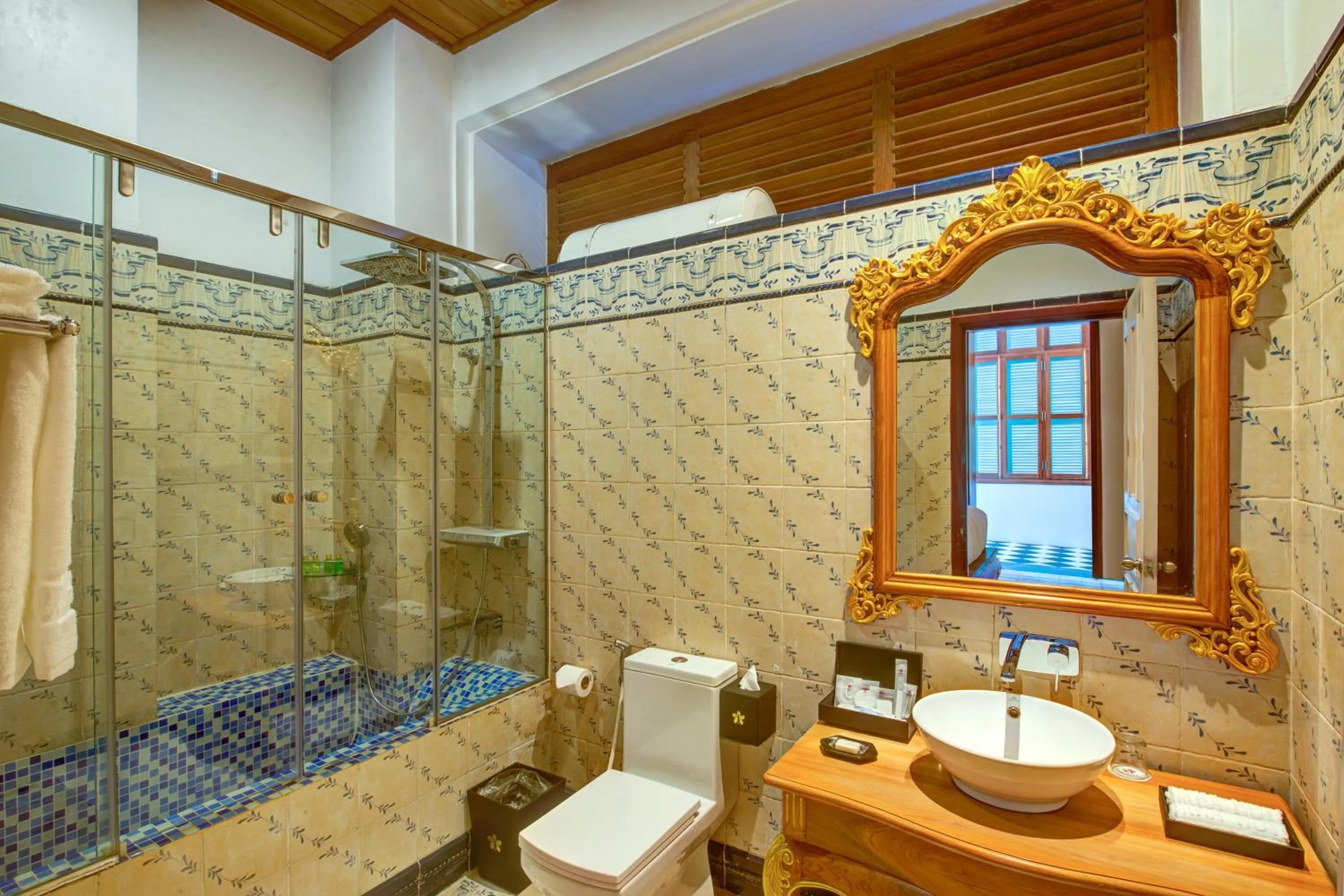 Bathroom in Le Bokor Palace