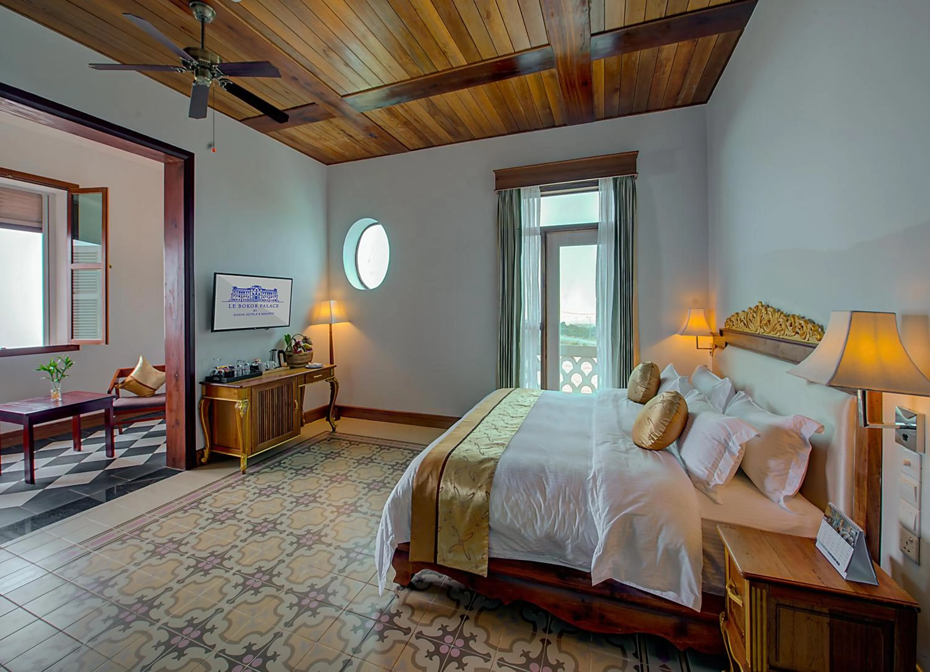 Photo of the whole room in Le Bokor Palace