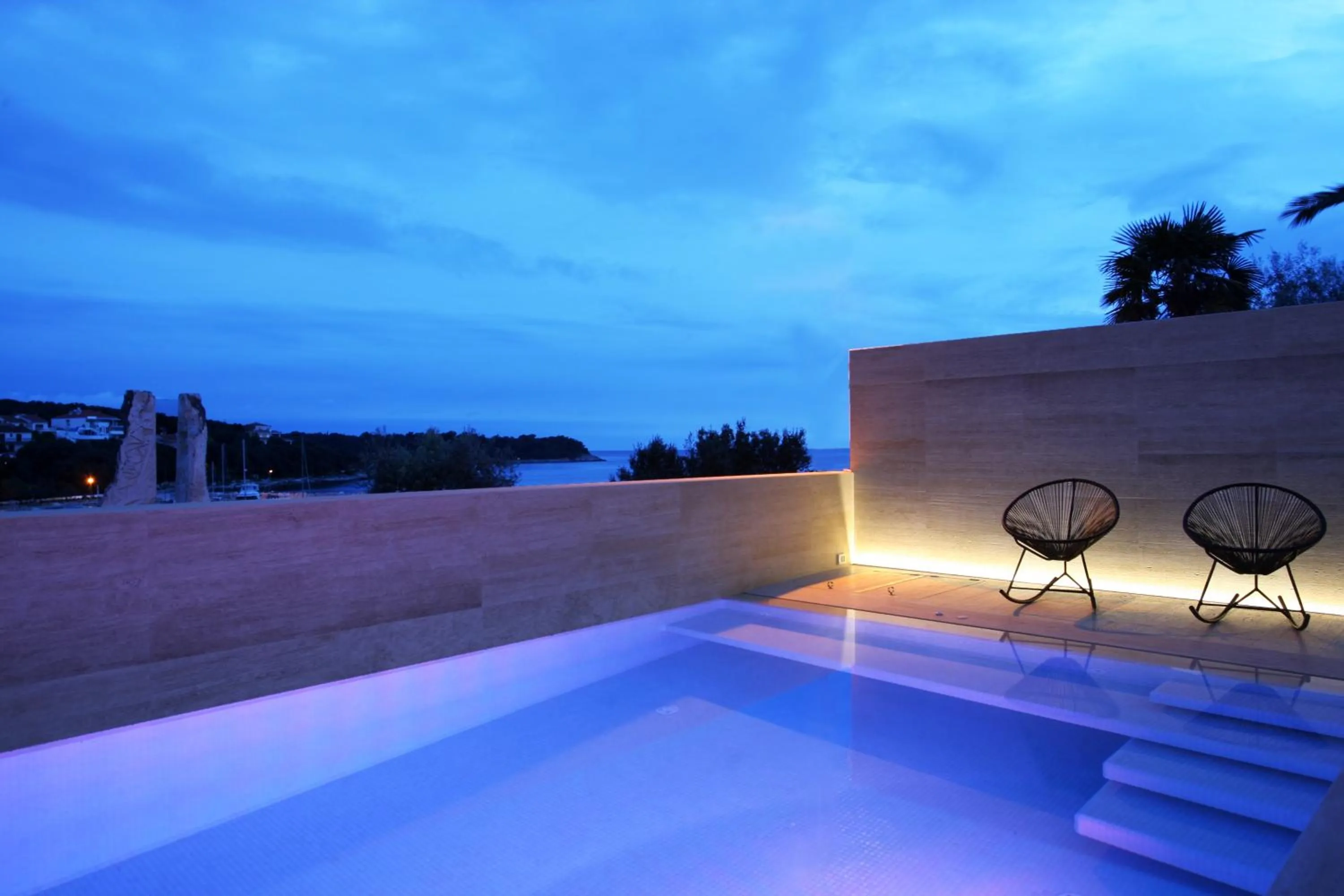 Swimming pool in Boutique Hotel Valsabbion