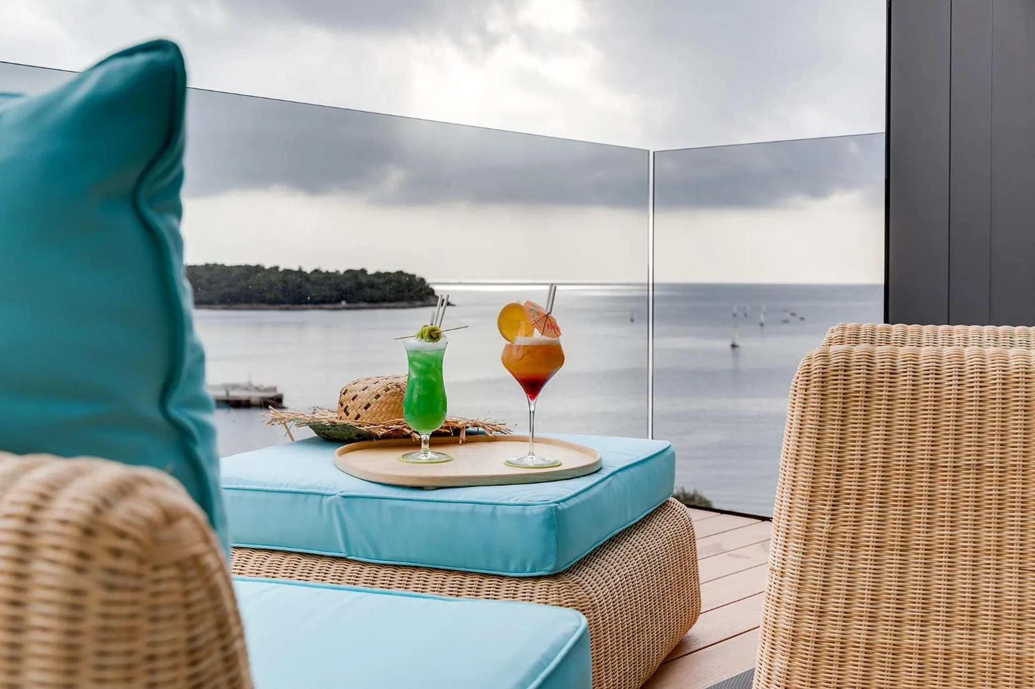 Balcony/Terrace in Boutique Hotel Valsabbion