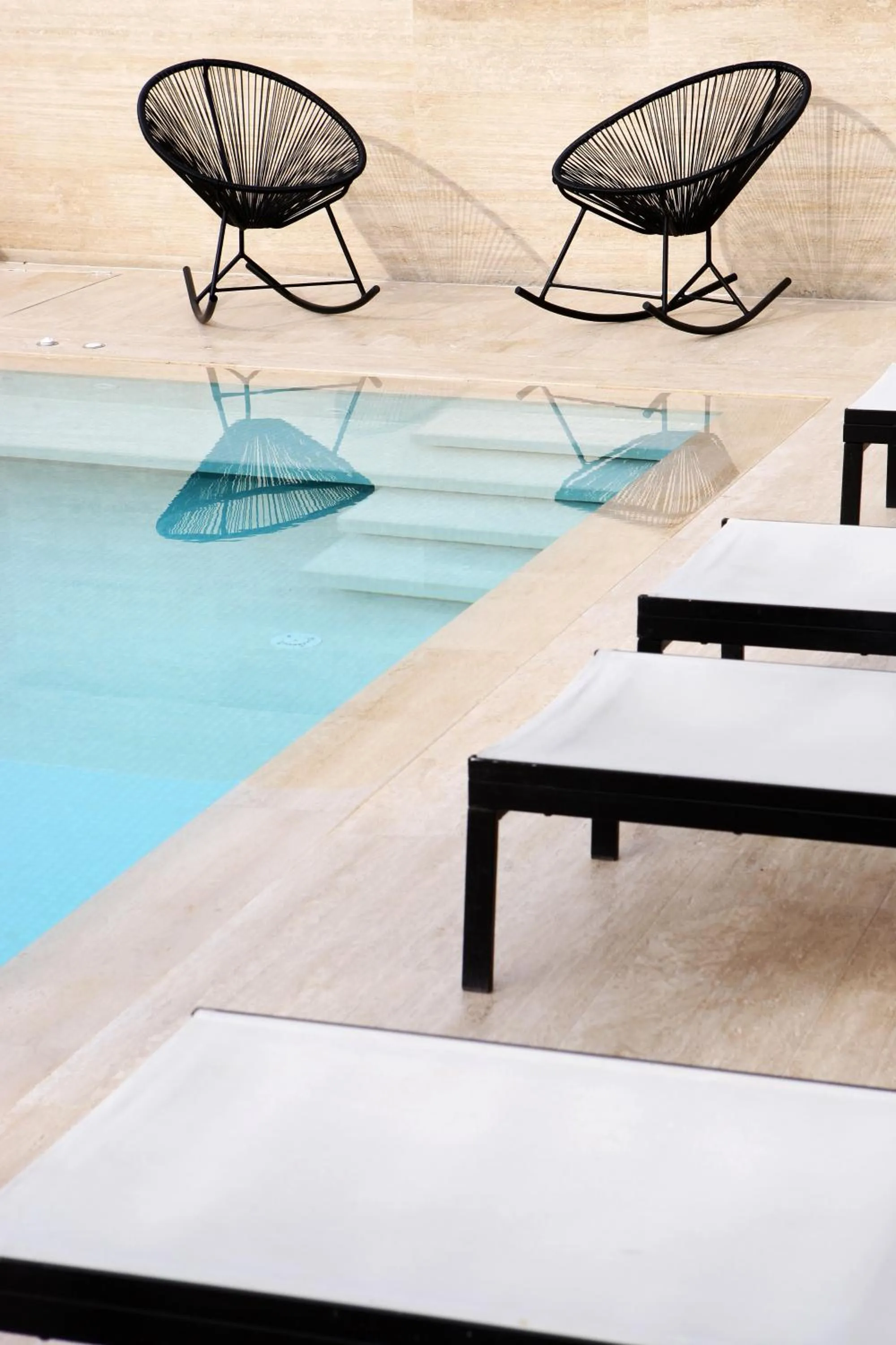 Swimming pool in Boutique Hotel Valsabbion