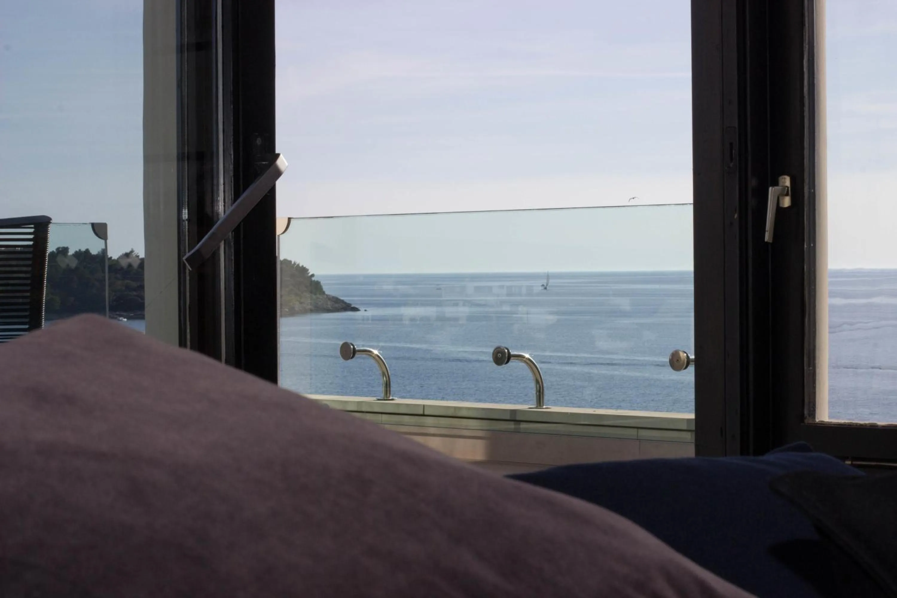 Balcony/Terrace in Boutique Hotel Valsabbion