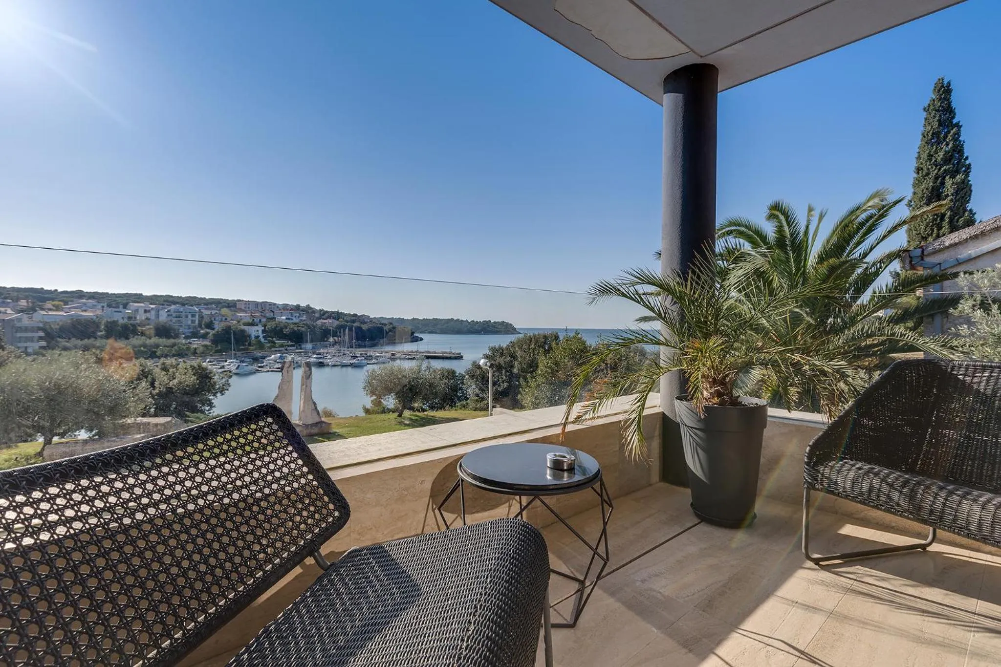Balcony/Terrace in Boutique Hotel Valsabbion