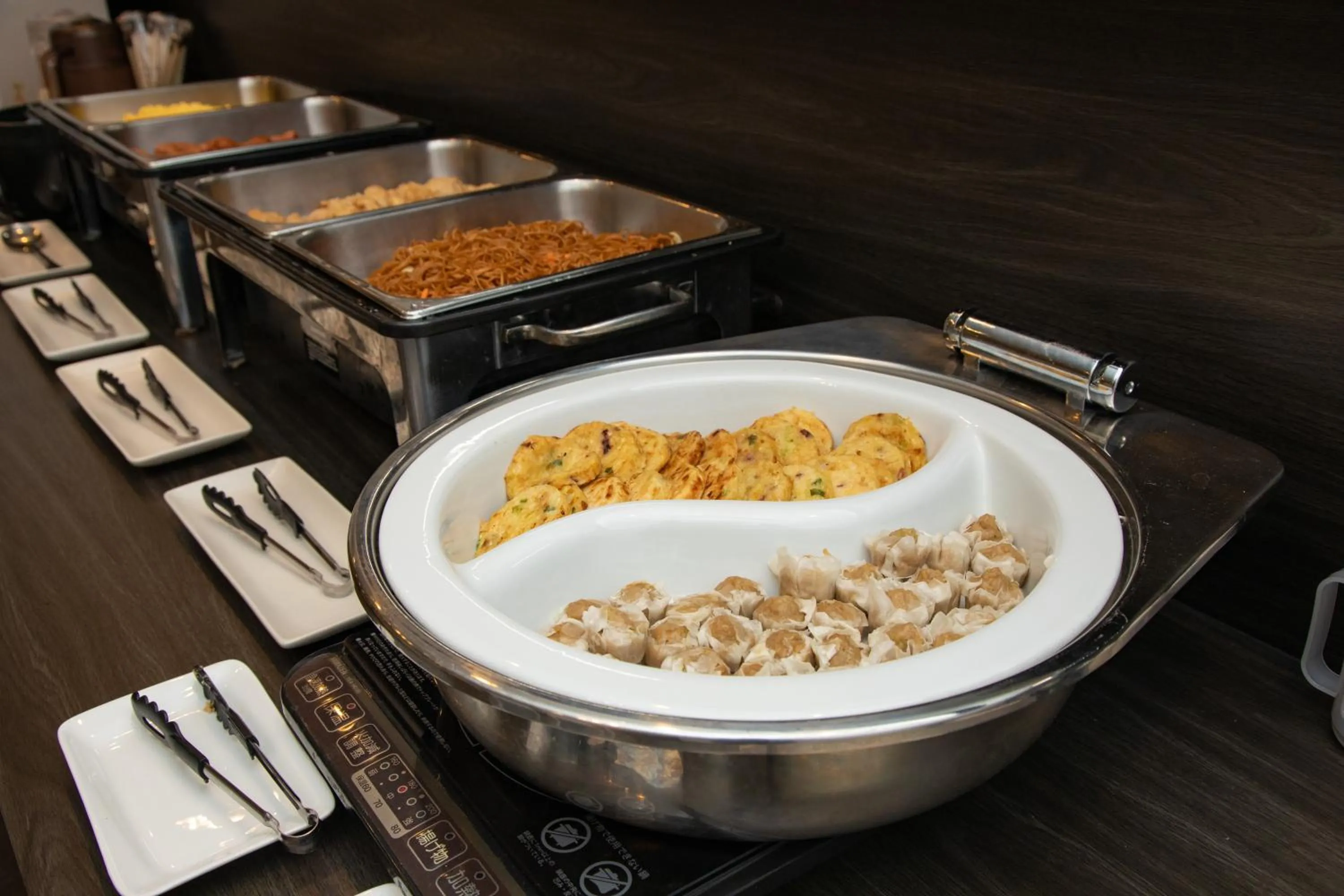 Buffet breakfast in Hotel Axiainn Osaka-Uehonmachi