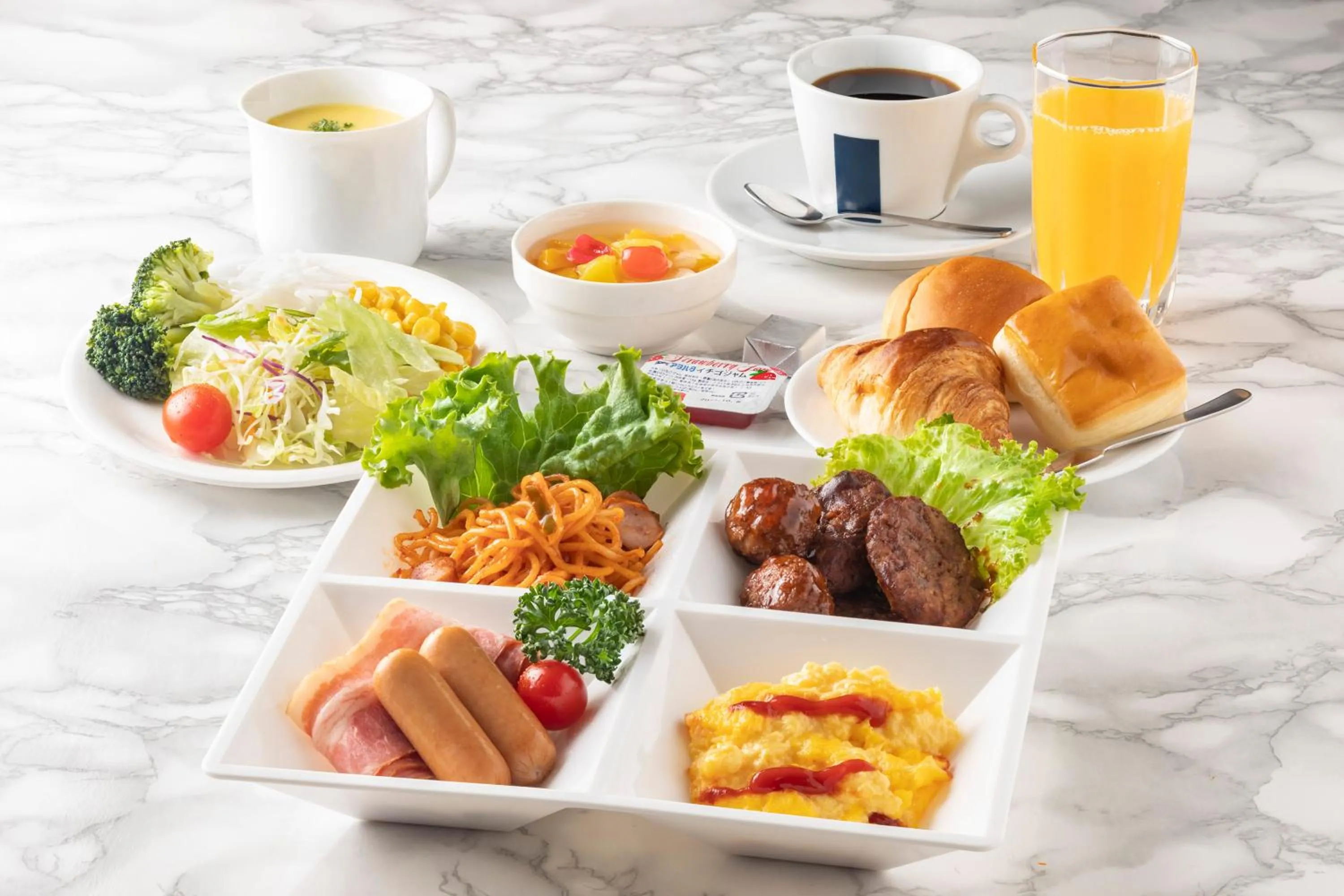 Breakfast in Hotel Axiainn Osaka-Uehonmachi