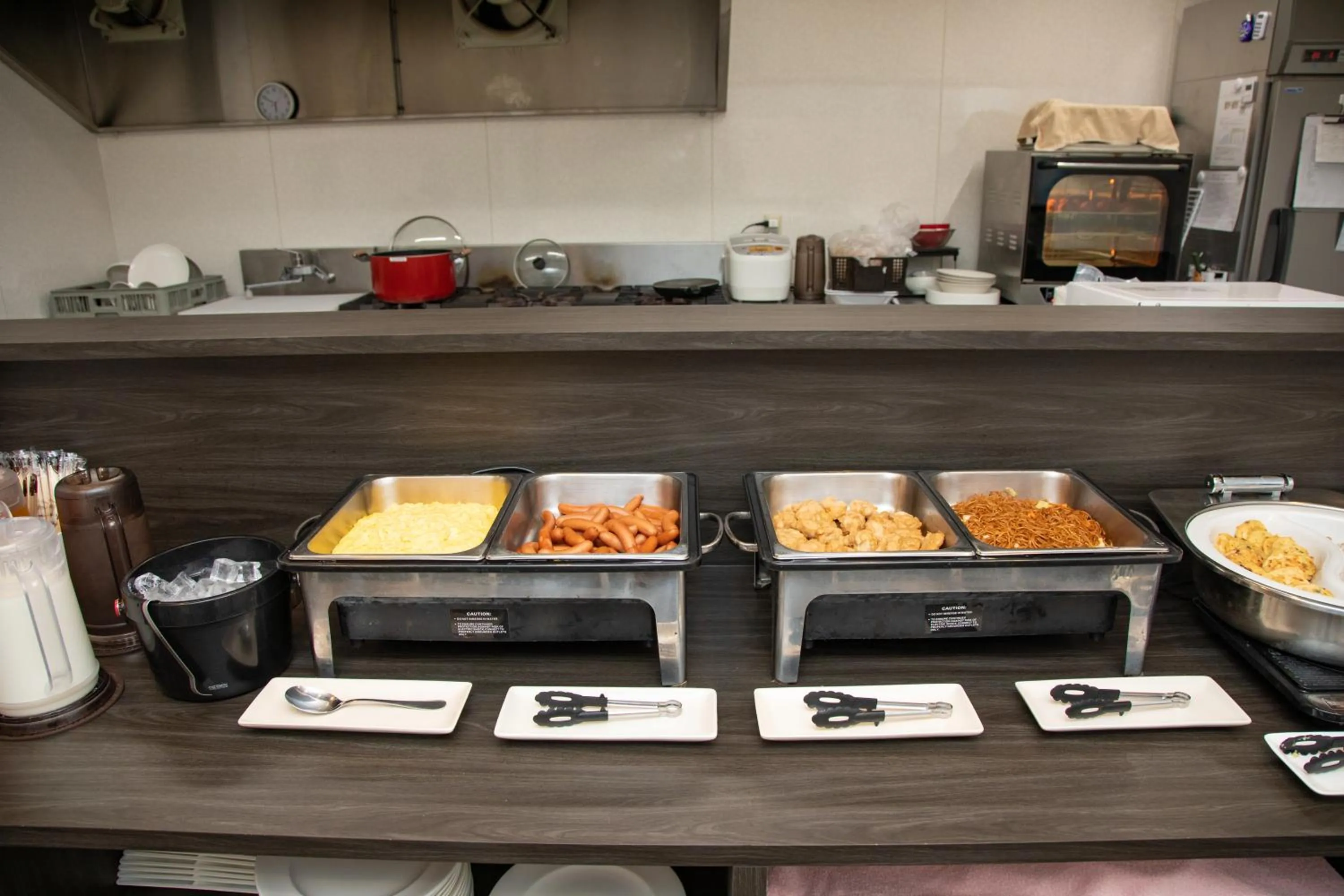 Buffet breakfast in Hotel Axiainn Osaka-Uehonmachi