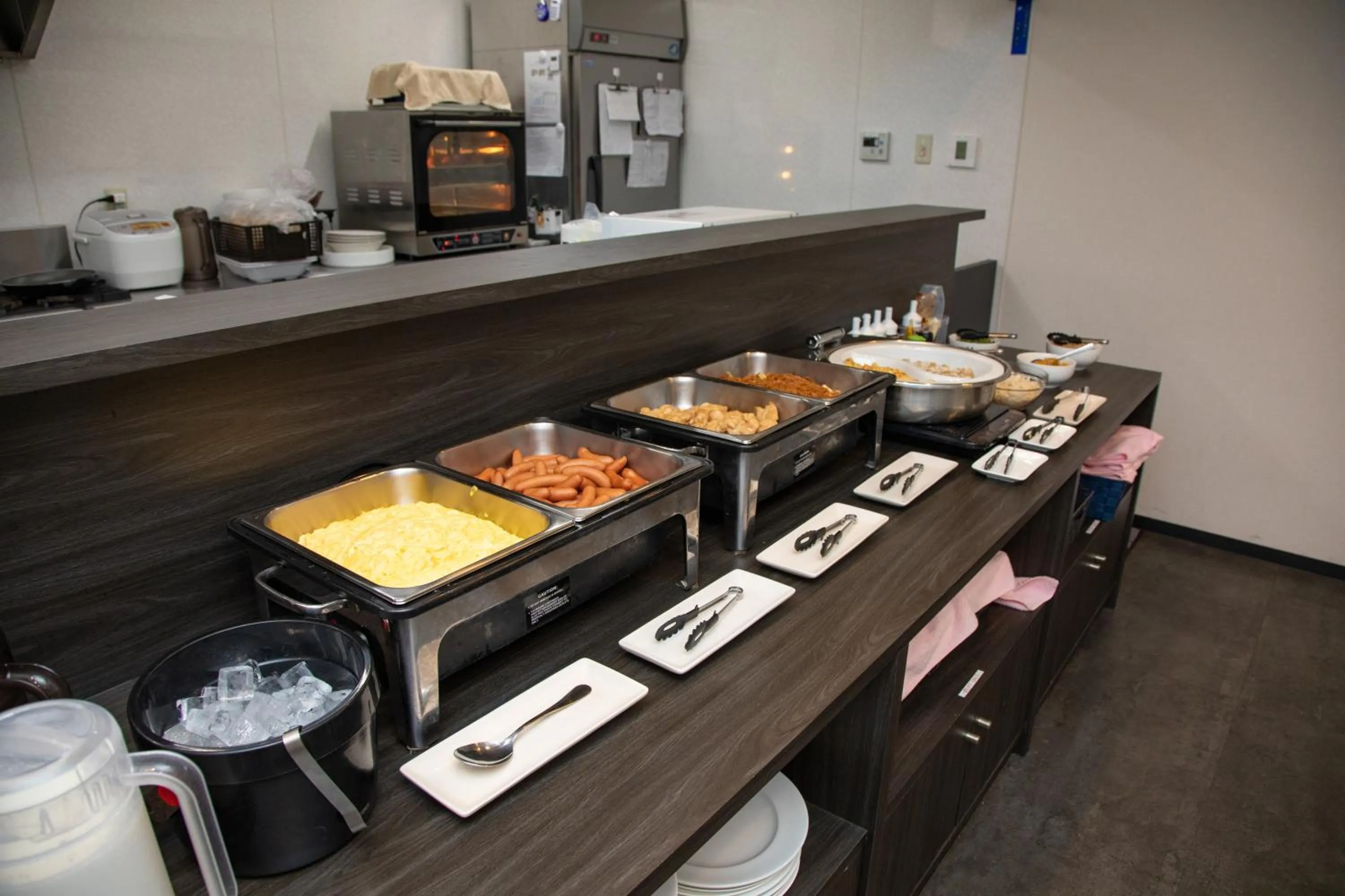 Buffet breakfast in Hotel Axiainn Osaka-Uehonmachi