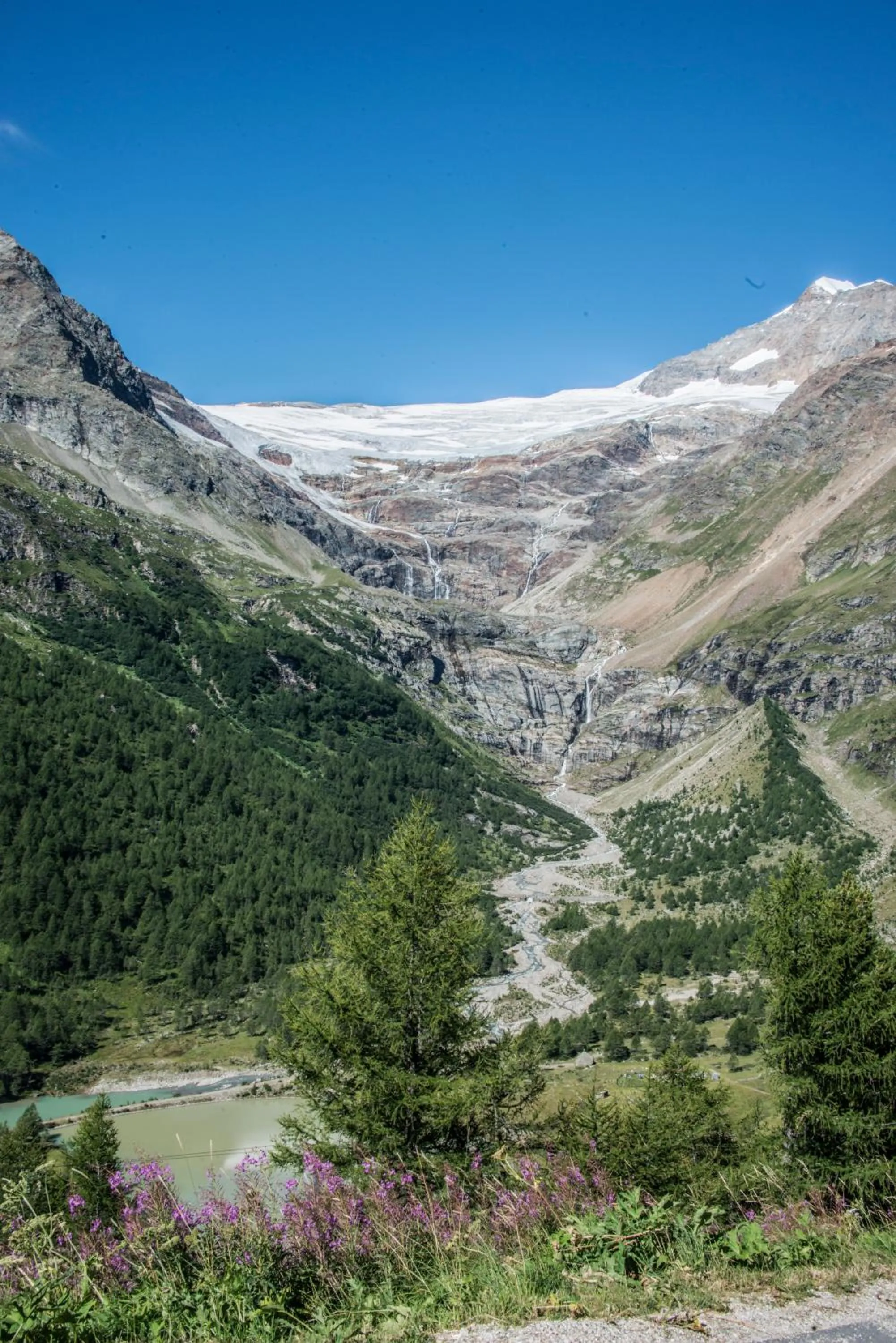 Mountain view in B&B Corte Rossa