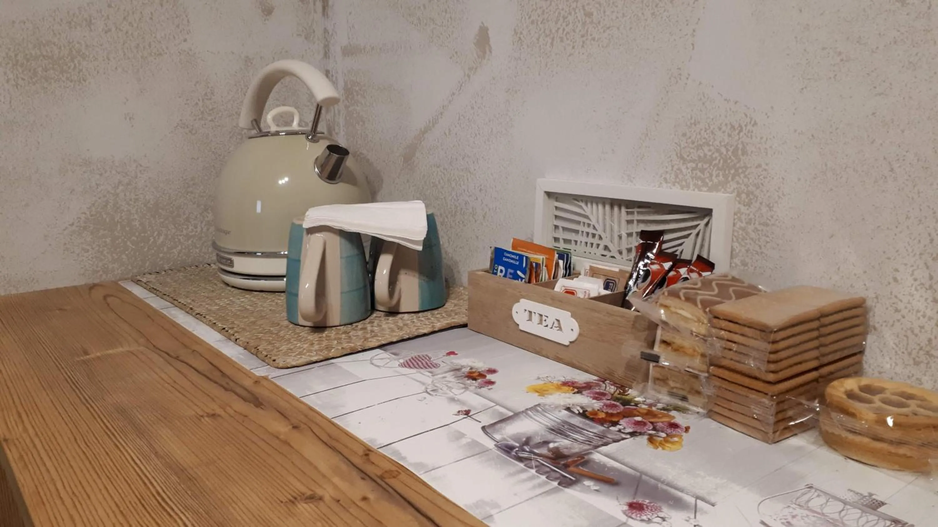 Coffee/tea facilities in B&B Corte Rossa