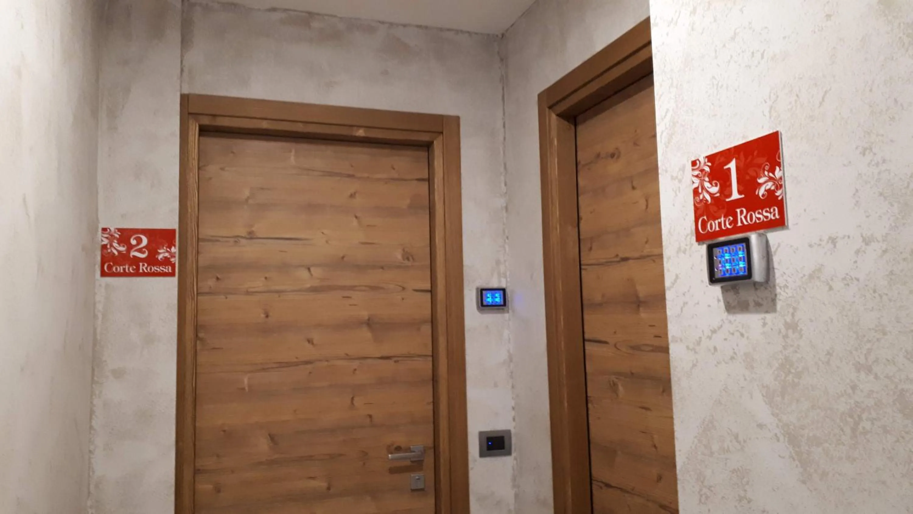 Facade/entrance in B&B Corte Rossa