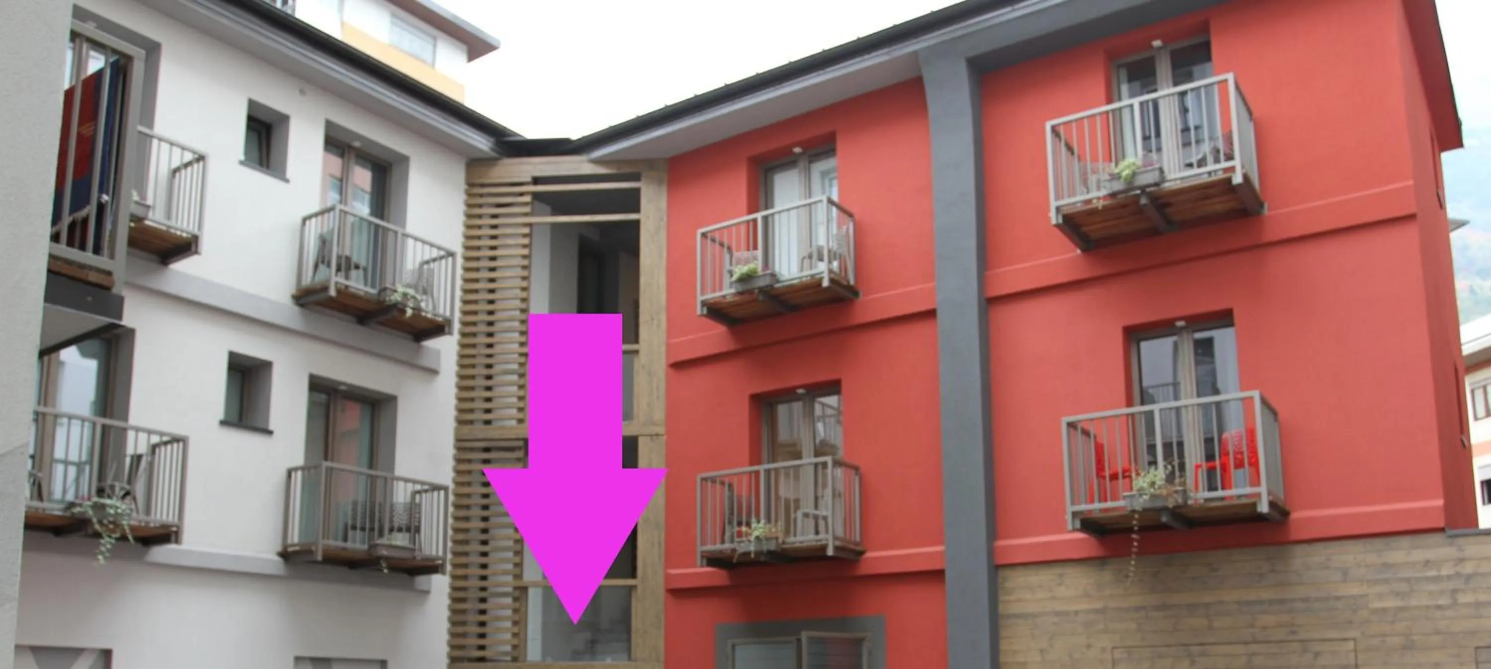 Property building in B&B Corte Rossa