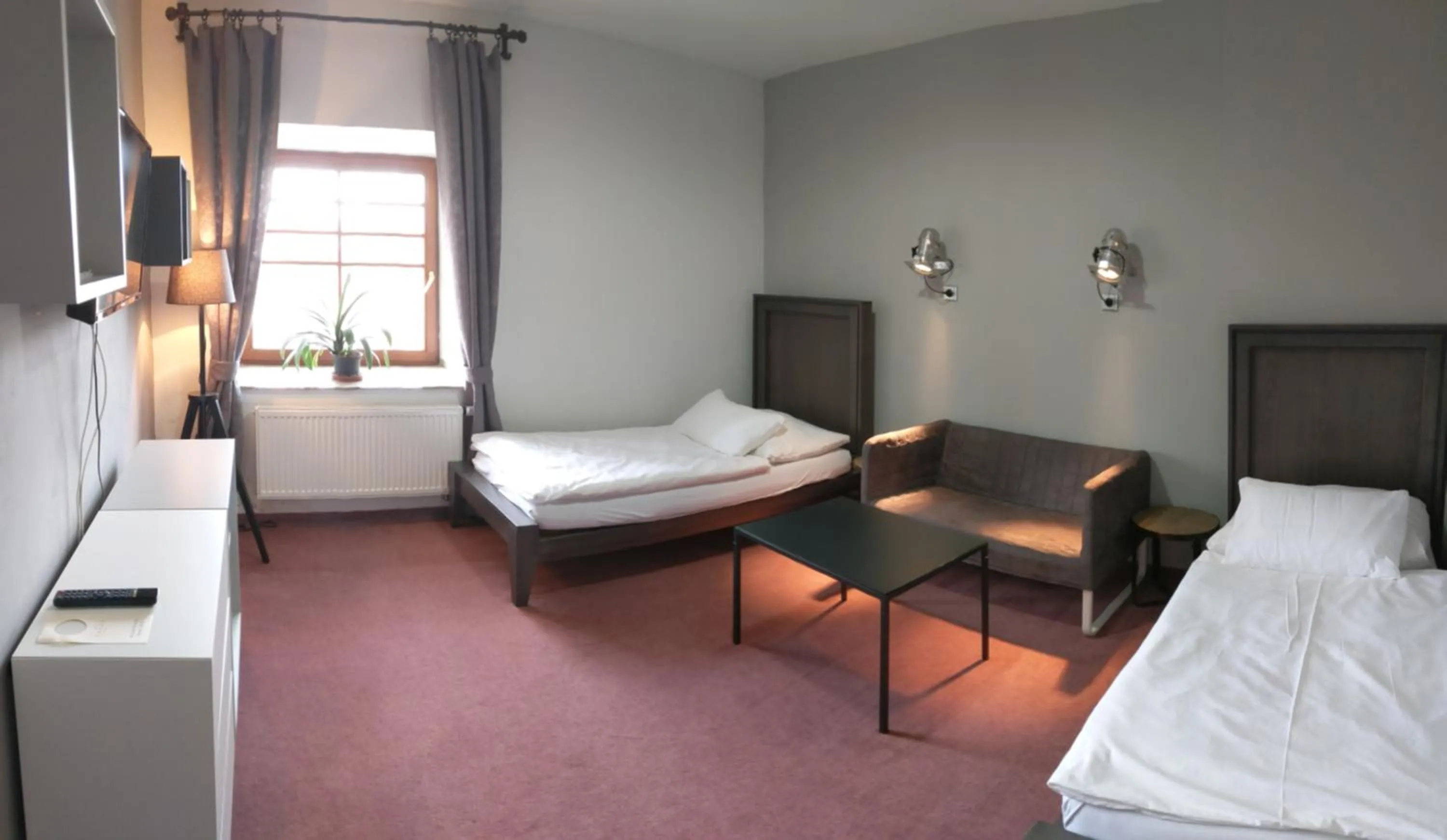 Bedroom, Bed in Hotel Antoň