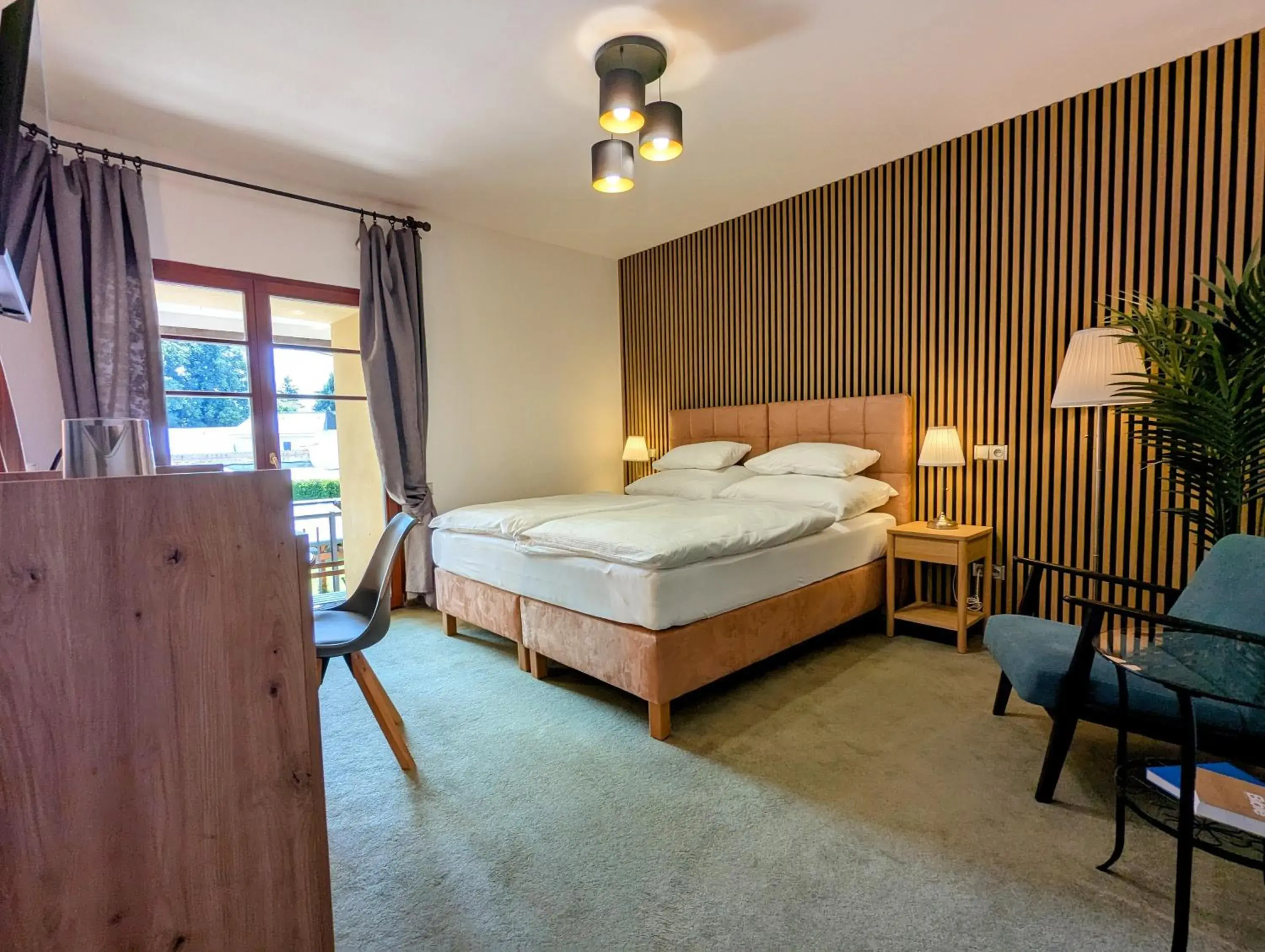 Deluxe Double or Twin Room with Balcony in Hotel Antoň Deluxe Double or Twin Room with Balcony in Hotel Antoň