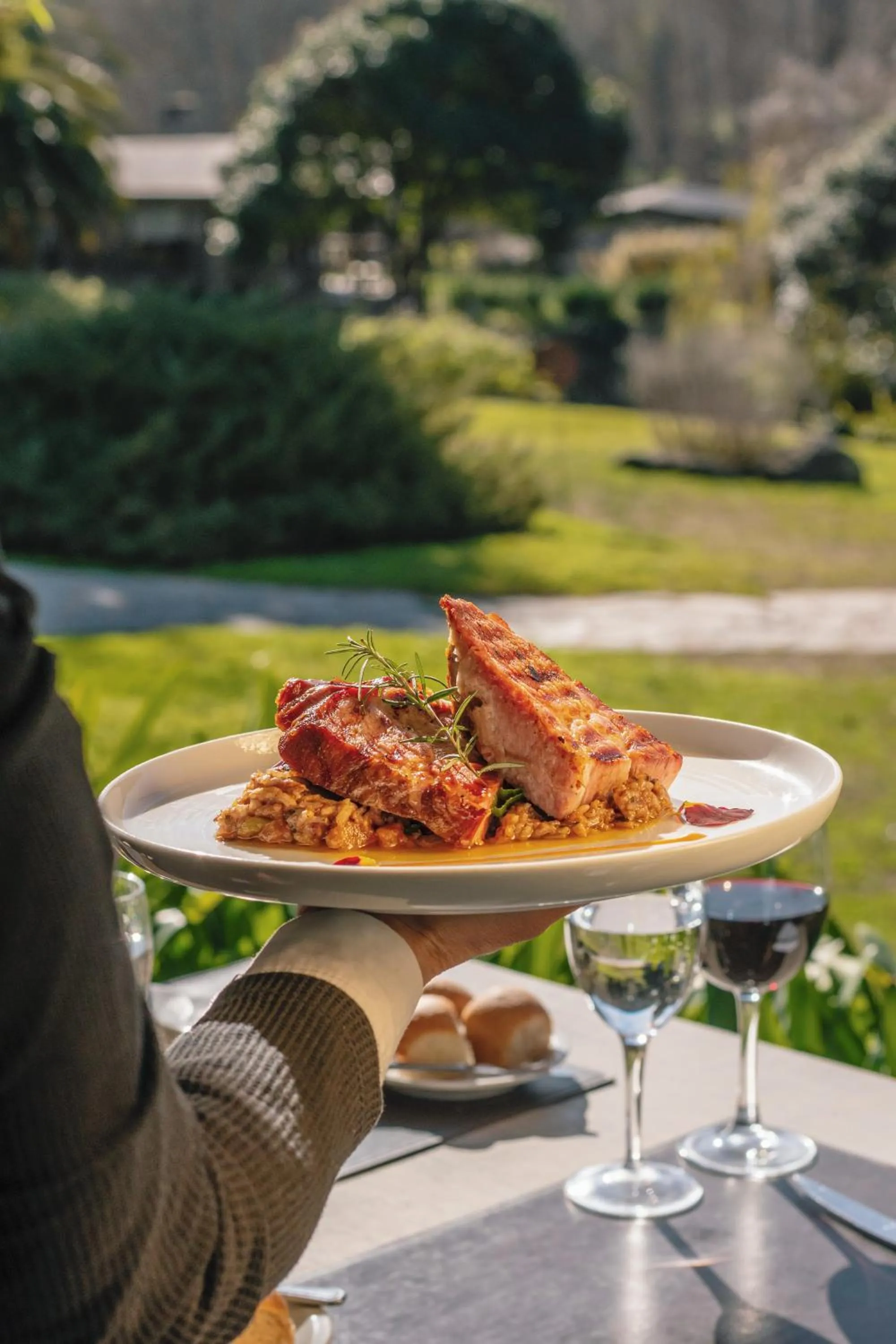 Food in Hostería & Spa De La Cascada