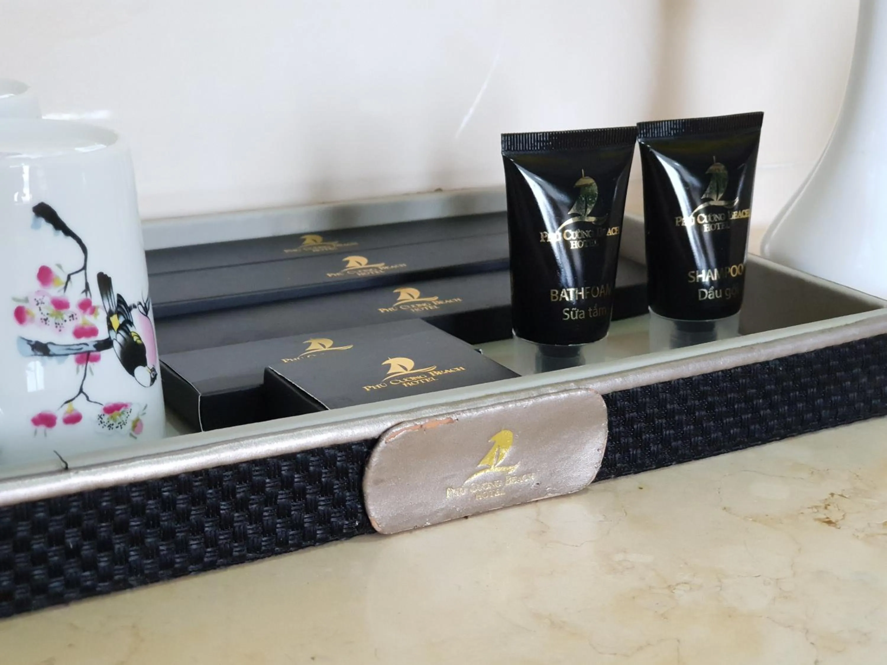 Bathroom in Phu Cuong Beach Hotel