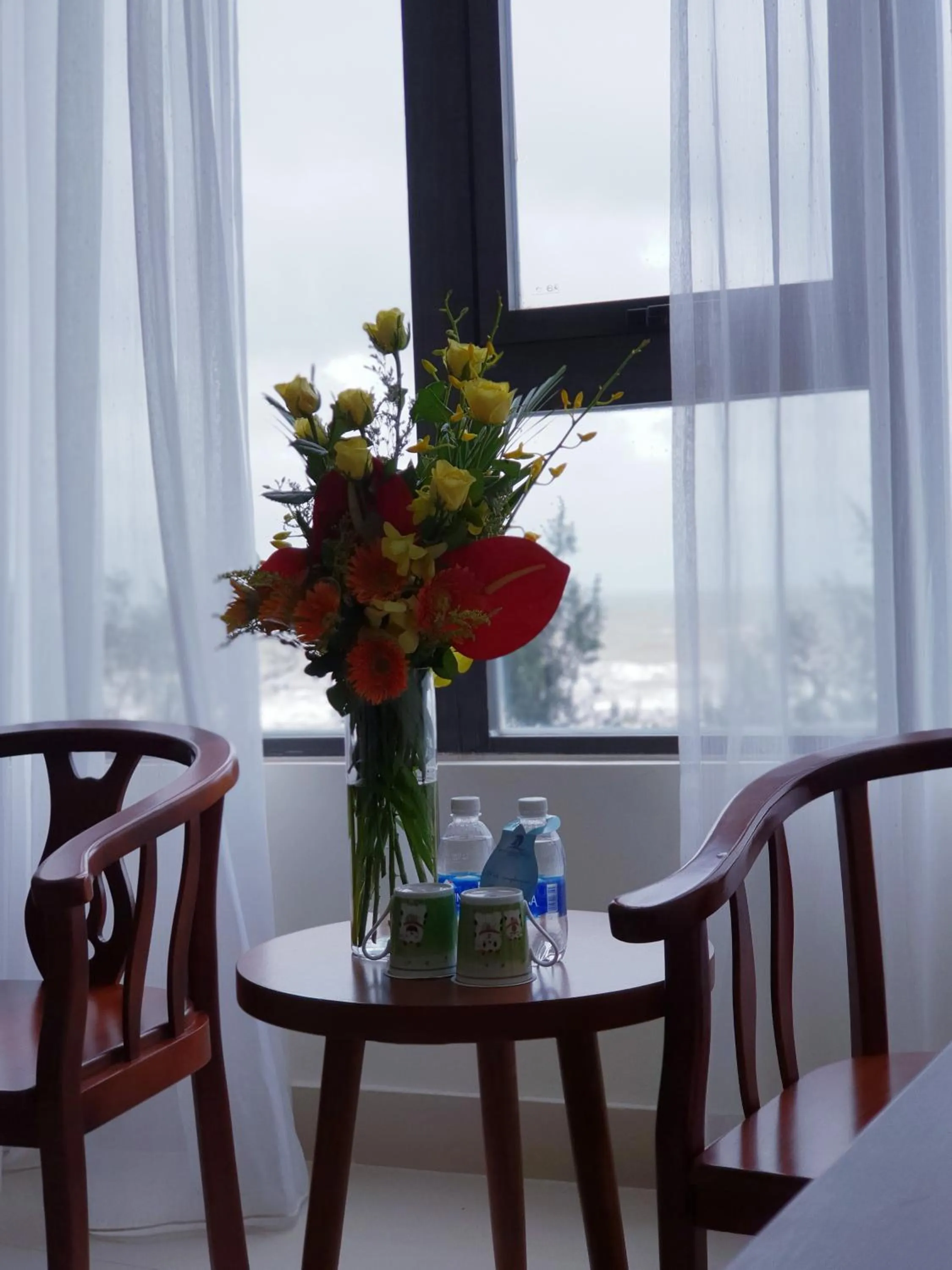 Living room in Phu Cuong Beach Hotel