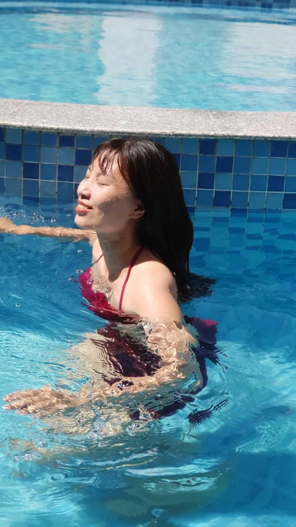 People in Phu Cuong Beach Hotel