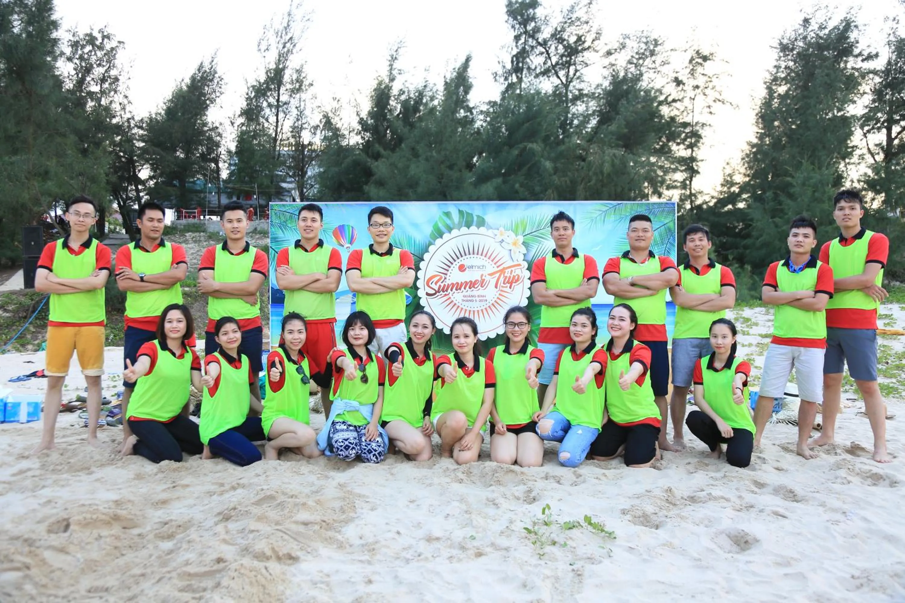 People in Phu Cuong Beach Hotel