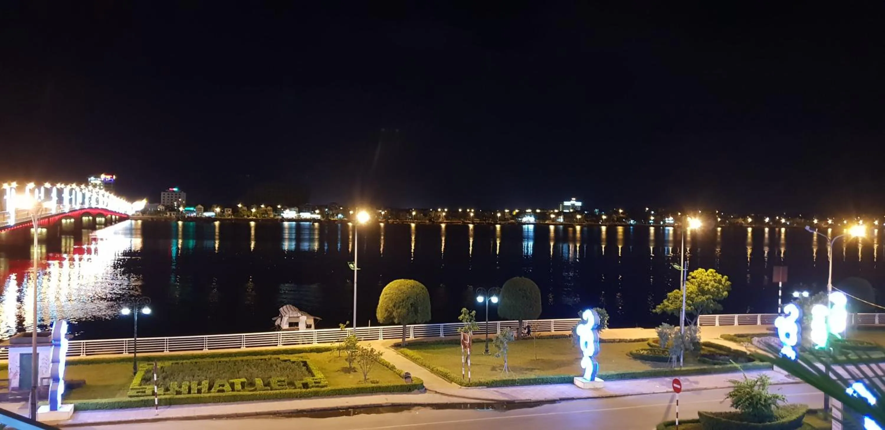 Natural landscape in Phu Cuong Beach Hotel