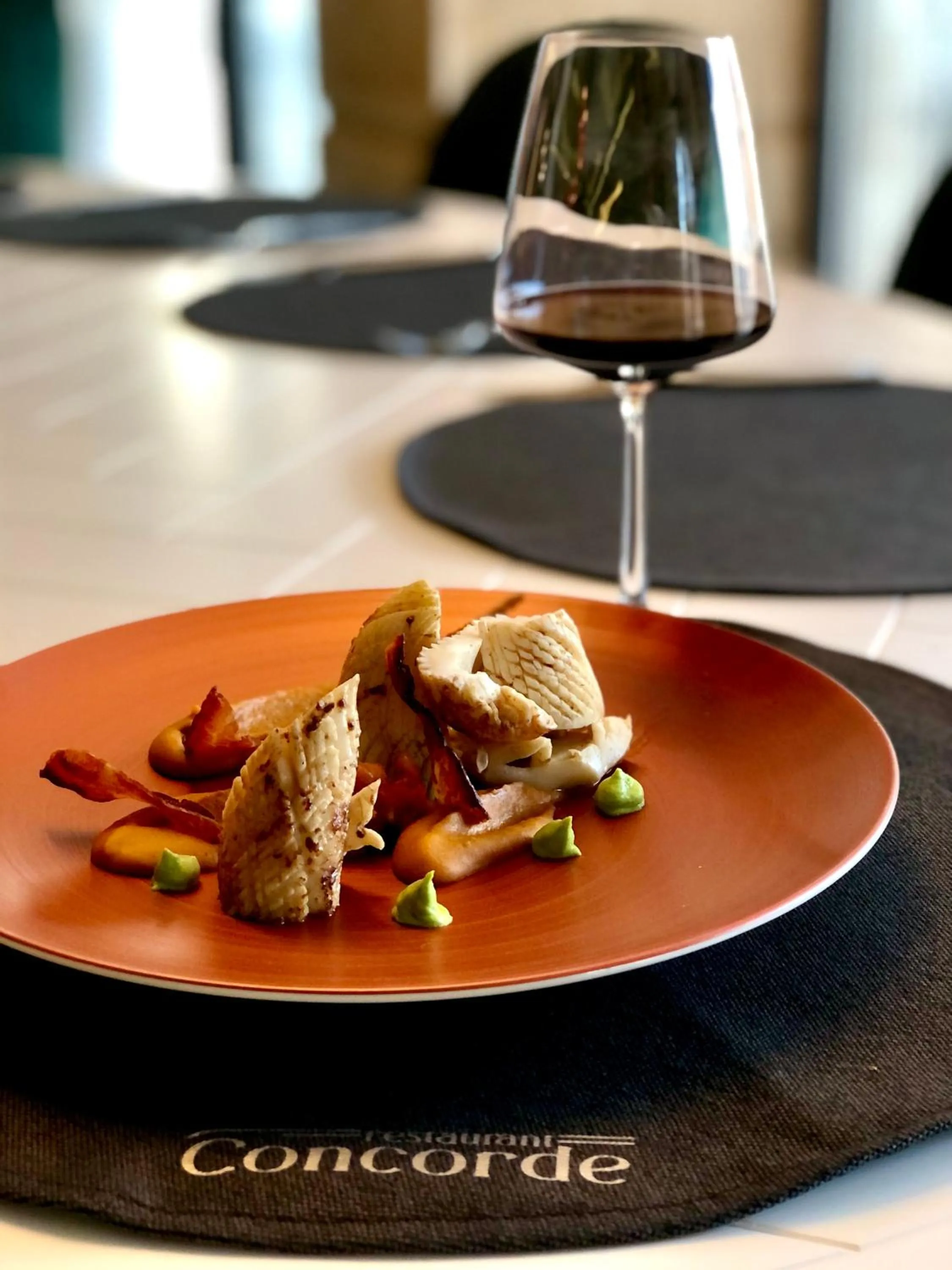 Food and drinks in Hotel Concorde