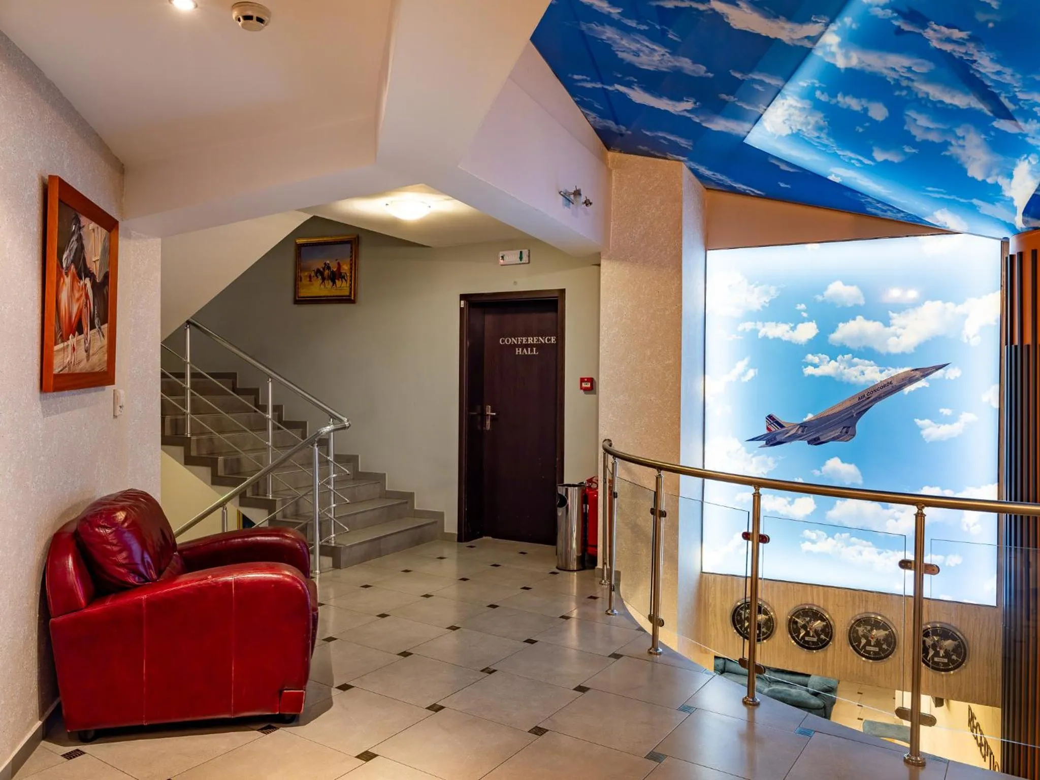 Living room in Hotel Concorde