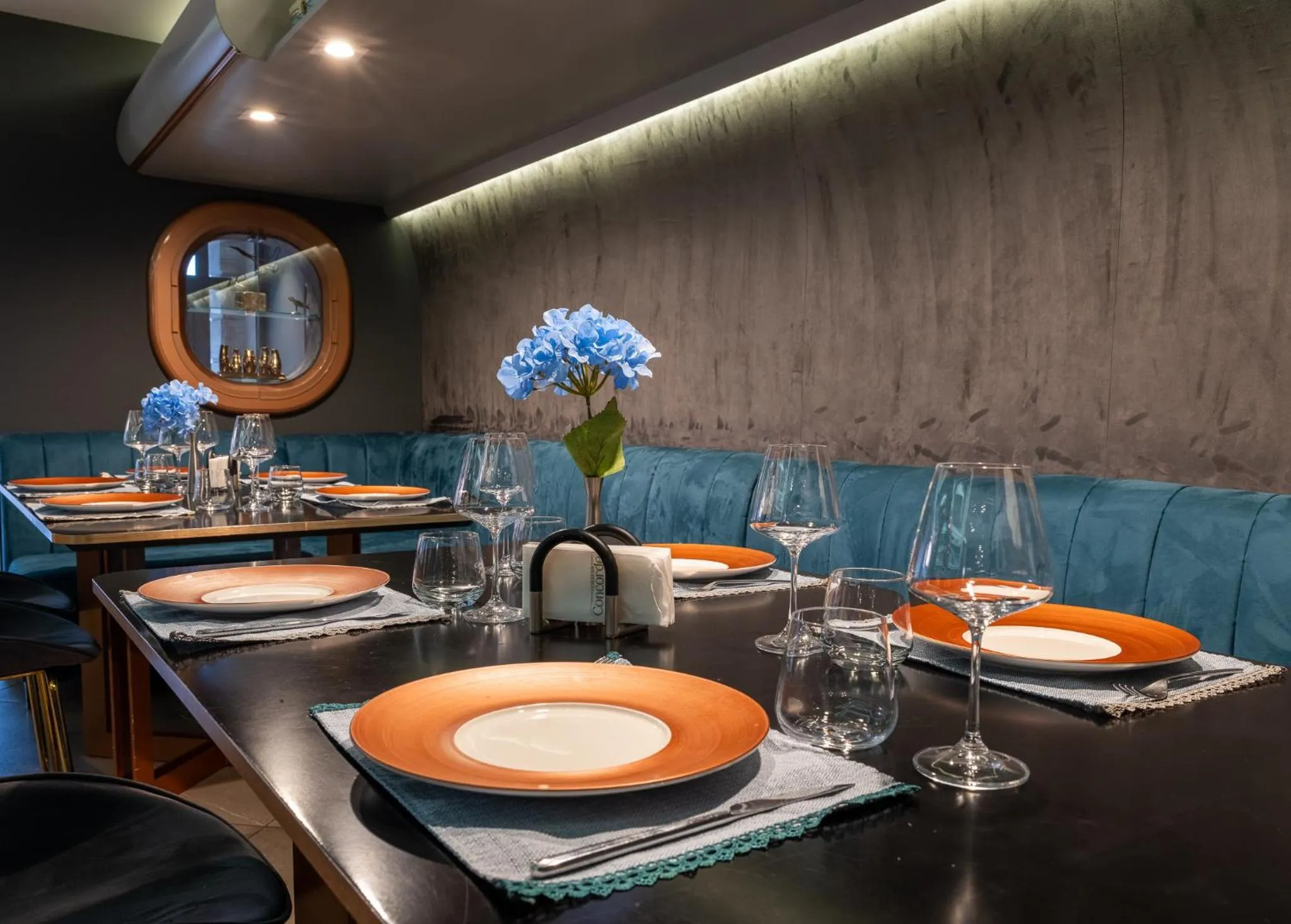 Food and drinks in Hotel Concorde