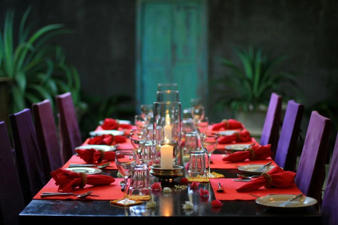 Dining area in The Last House