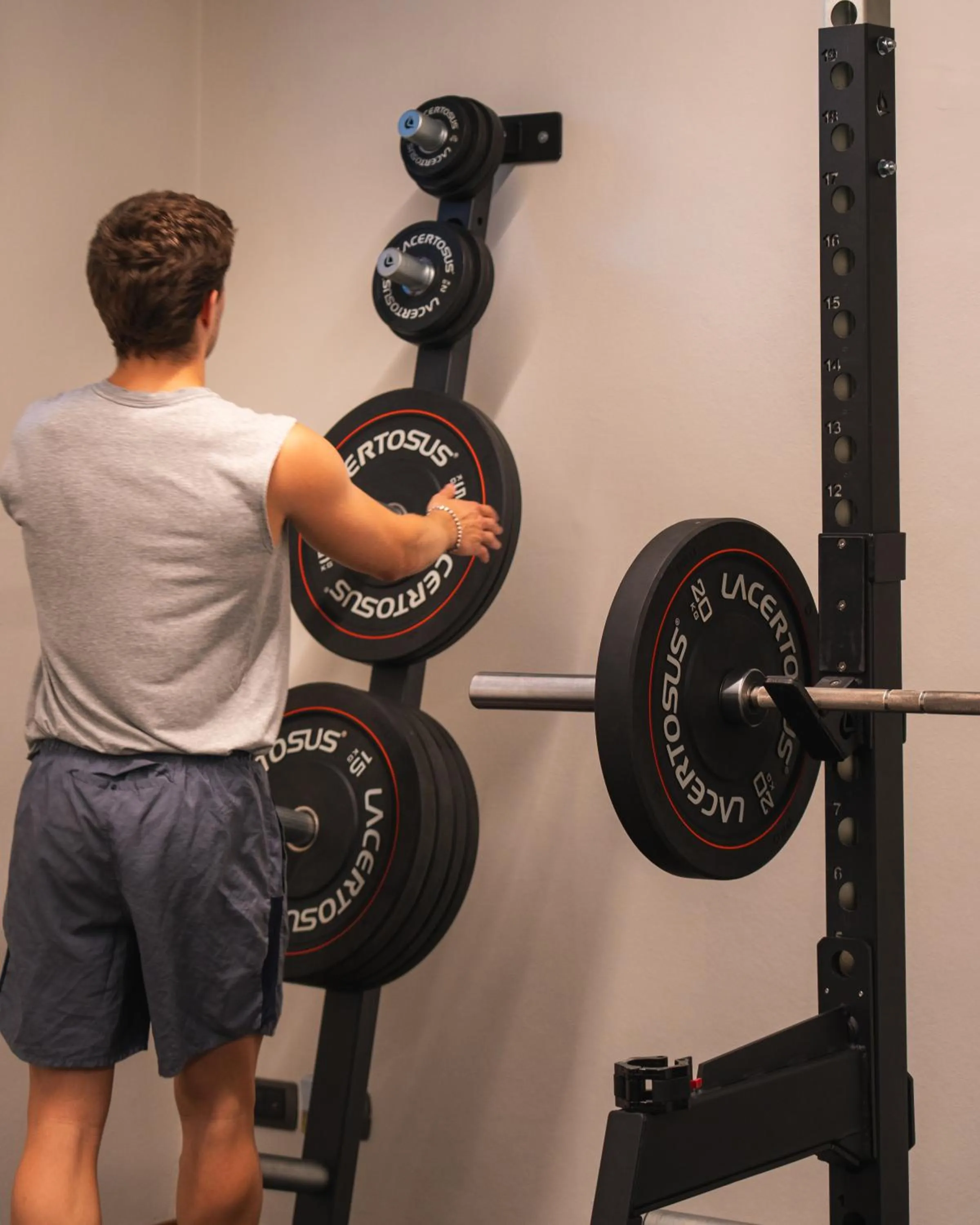 Fitness centre/facilities in Hotel Globo