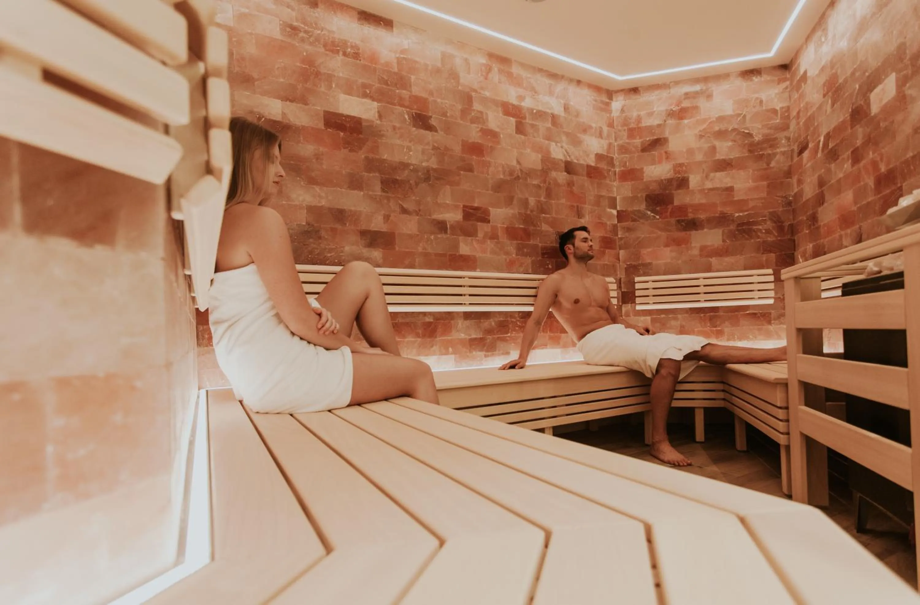 Bed in Wellnesshotel Aumühle