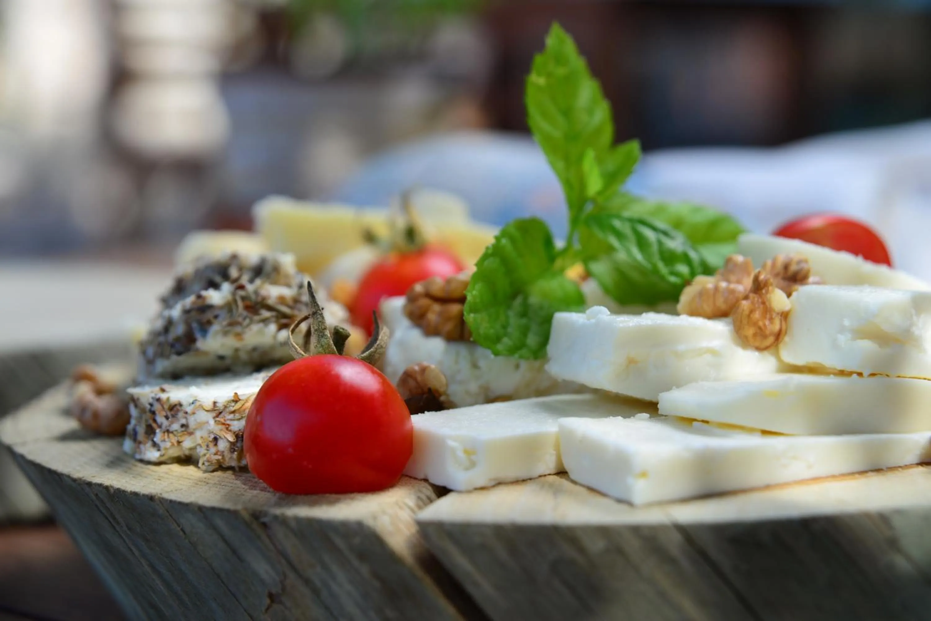 Food close-up in Zephyros Hotel
