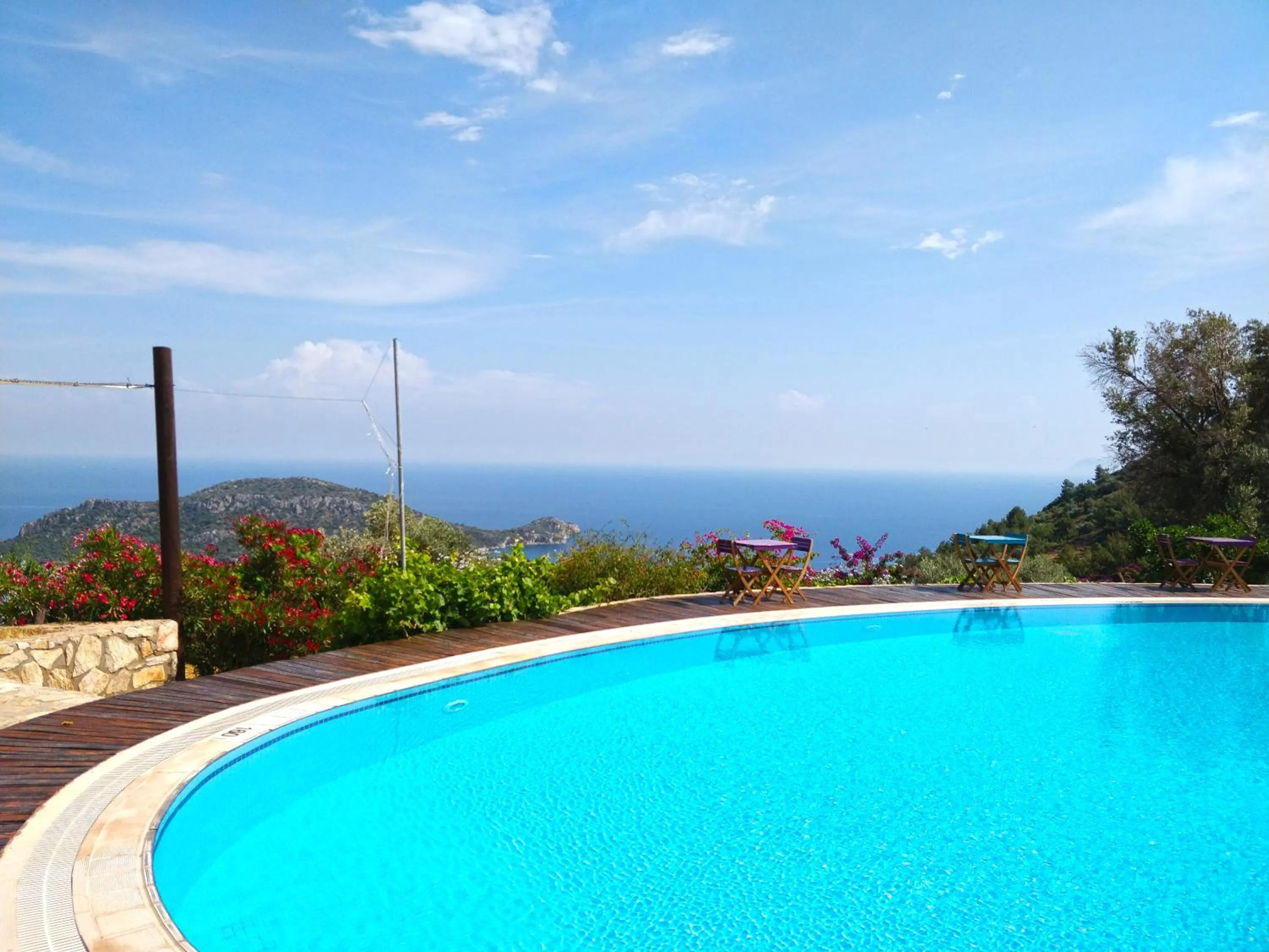 Swimming pool in Zephyros Hotel