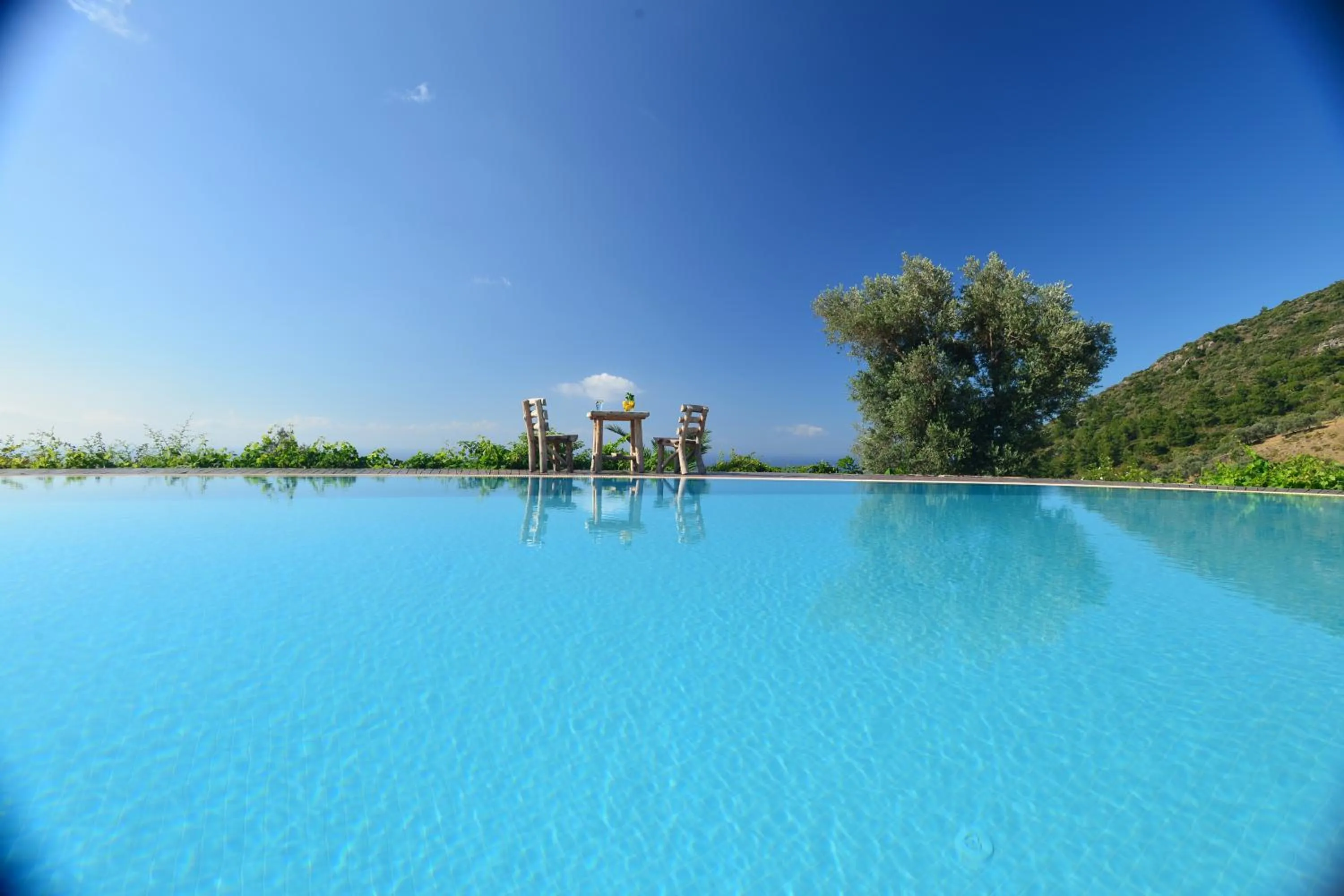 Swimming pool in Zephyros Hotel
