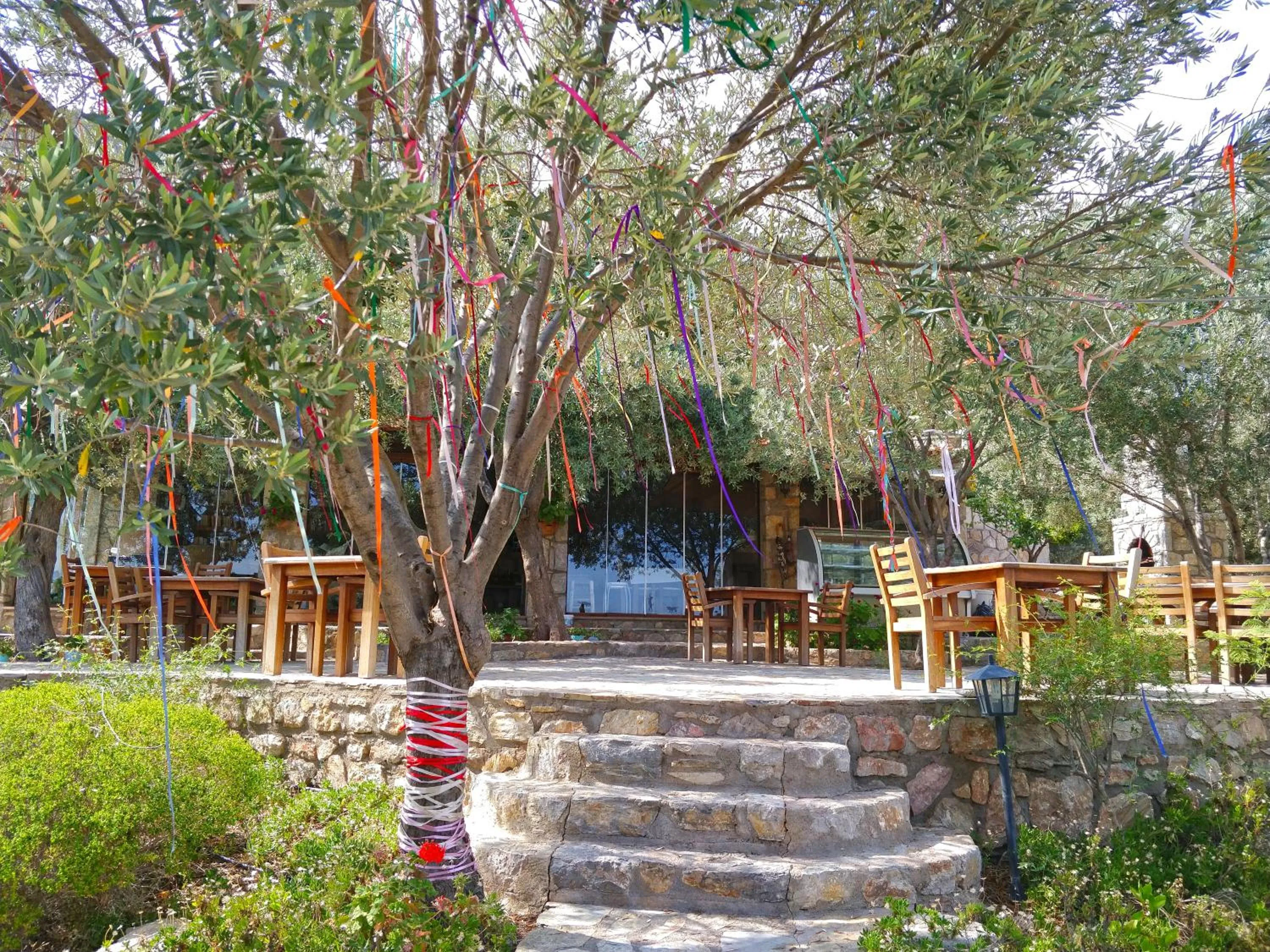 Restaurant/places to eat in Zephyros Hotel