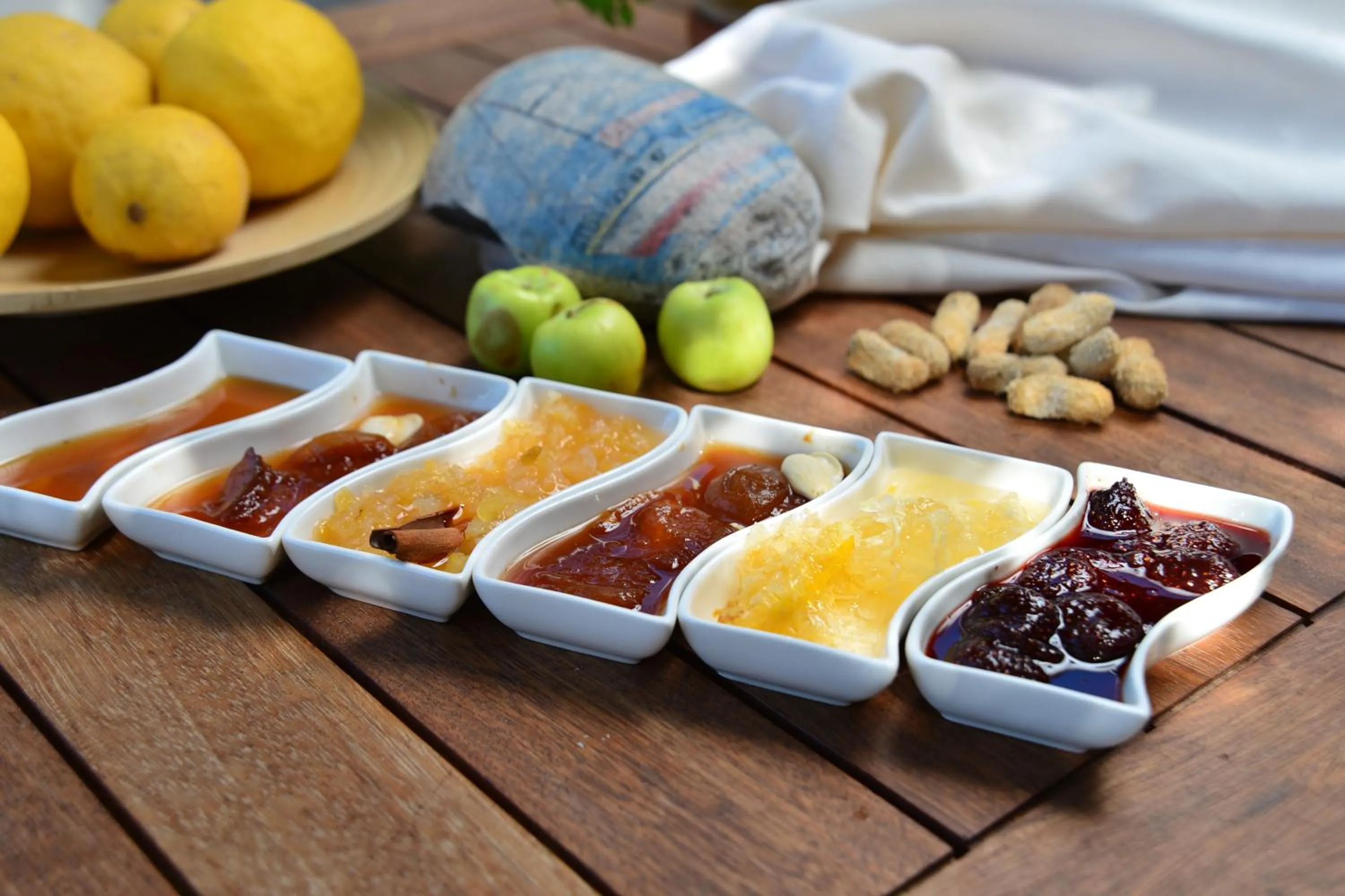 Food close-up in Zephyros Hotel