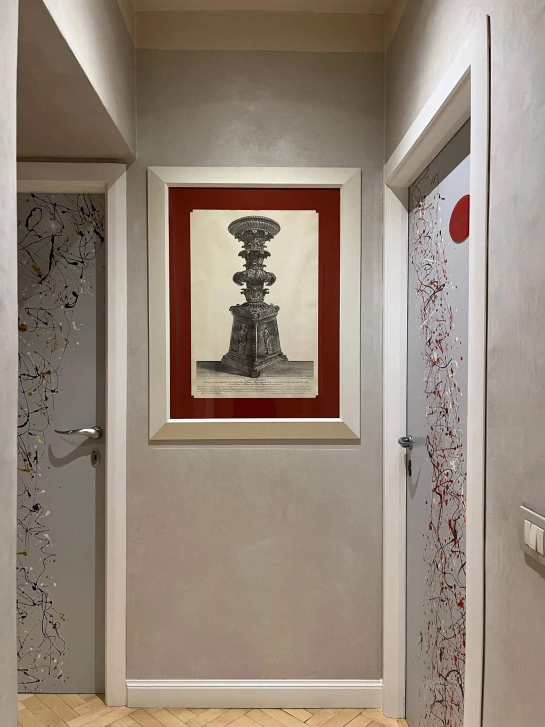 Decorative detail in Residenza San Faustino