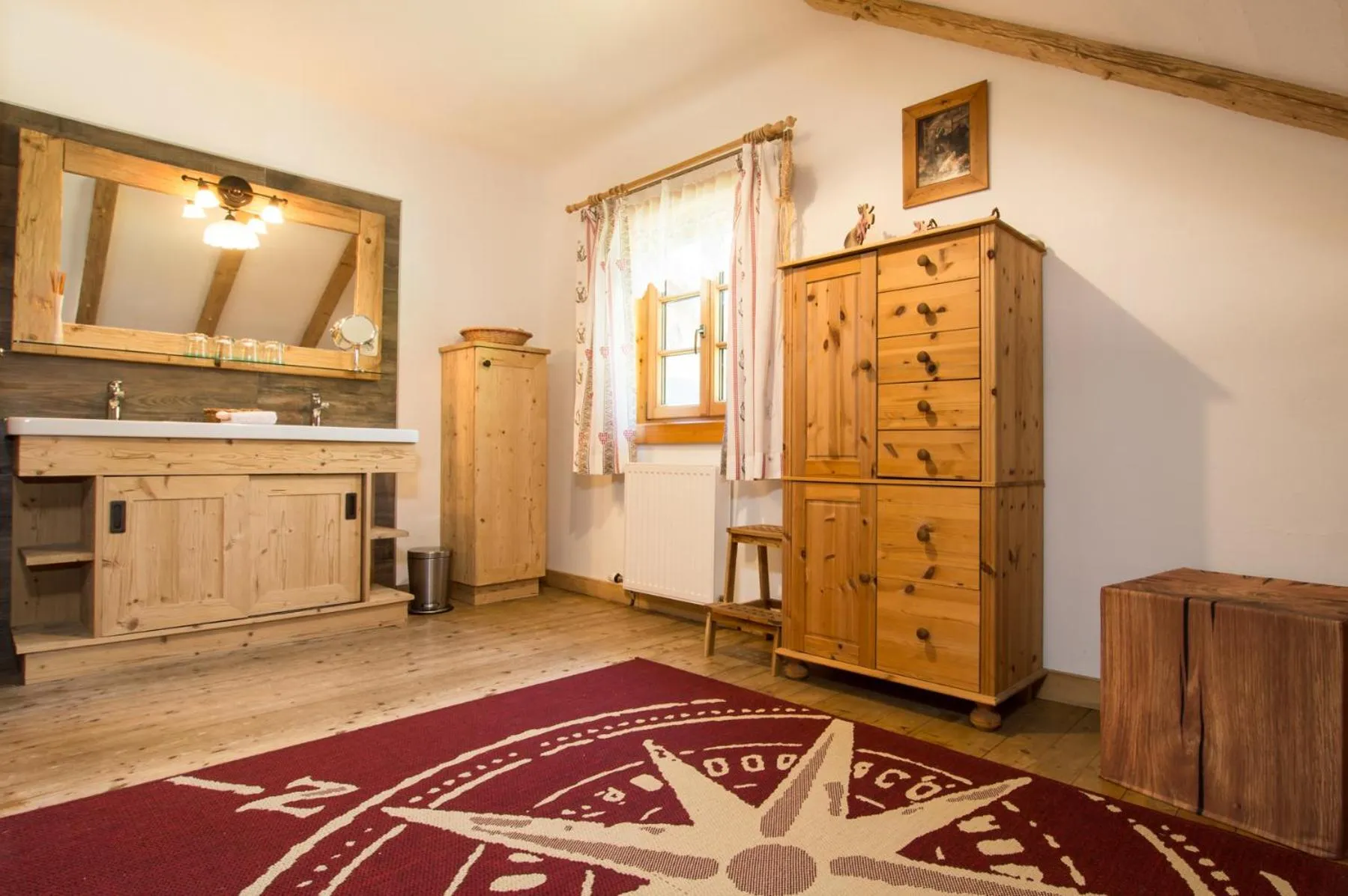 Bathroom in Ferienhof Margarethengut