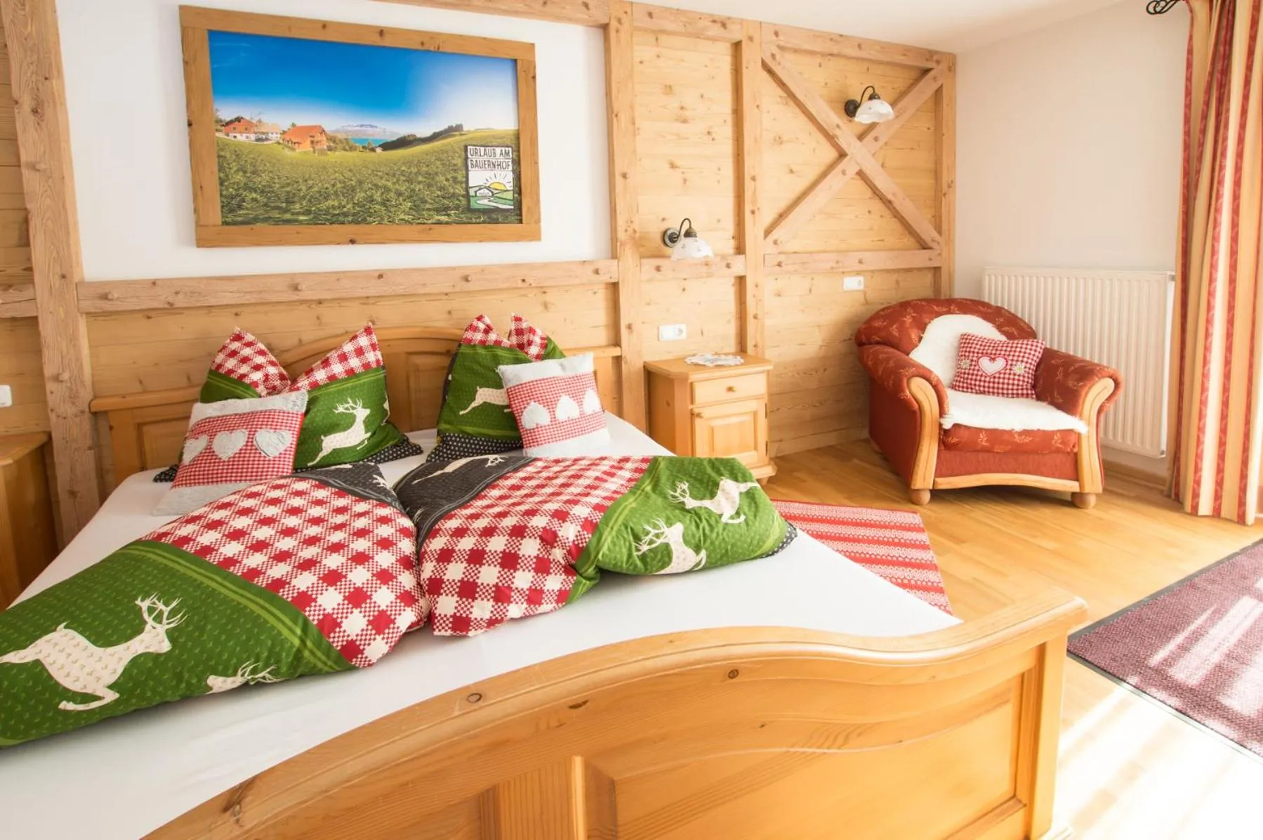Bed in Ferienhof Margarethengut