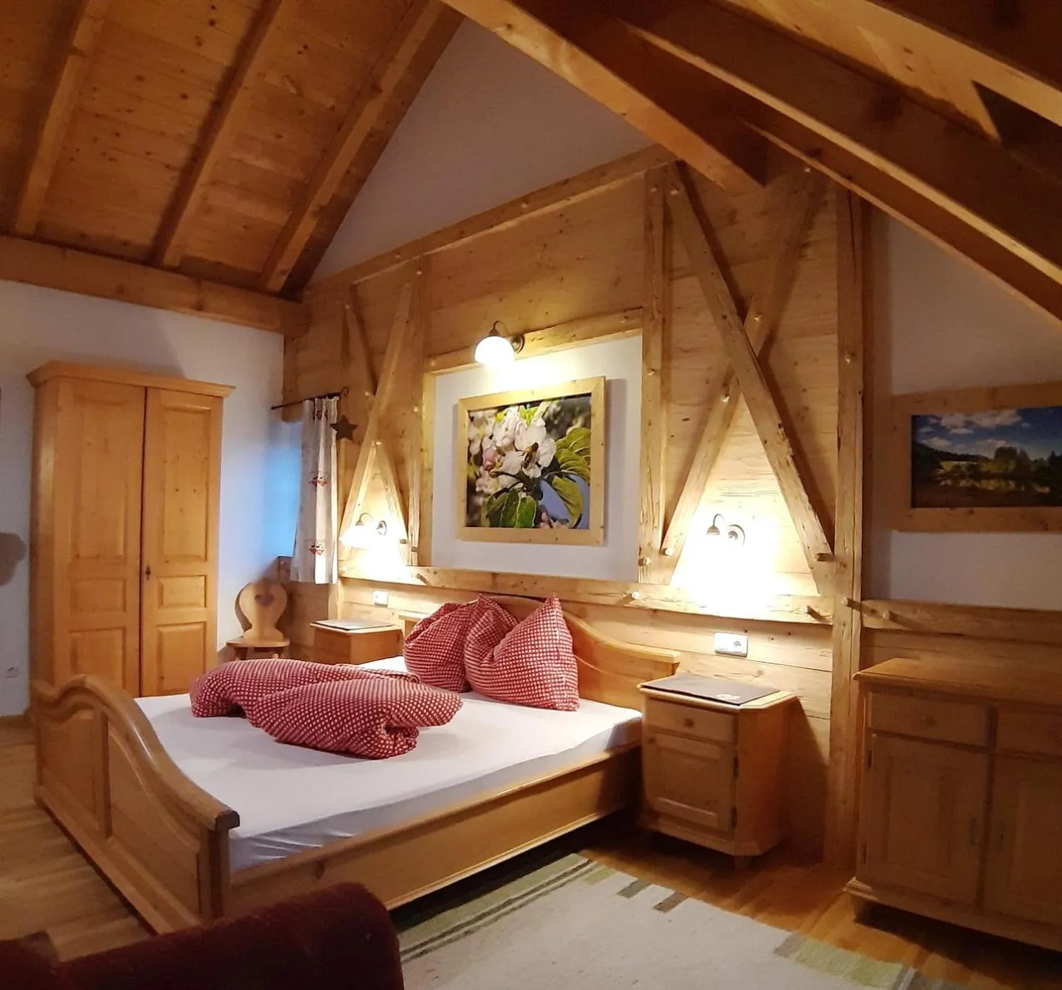 Photo of the whole room, Bed in Ferienhof Margarethengut