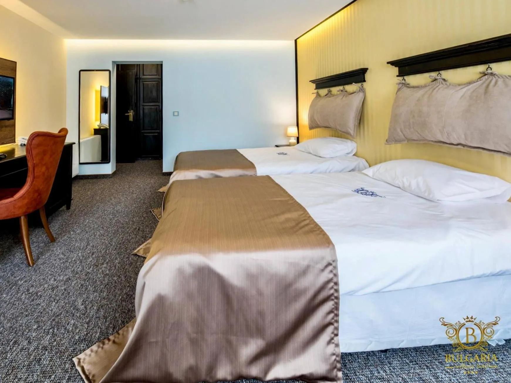 Bed in Wellness Hotel Bulgaria