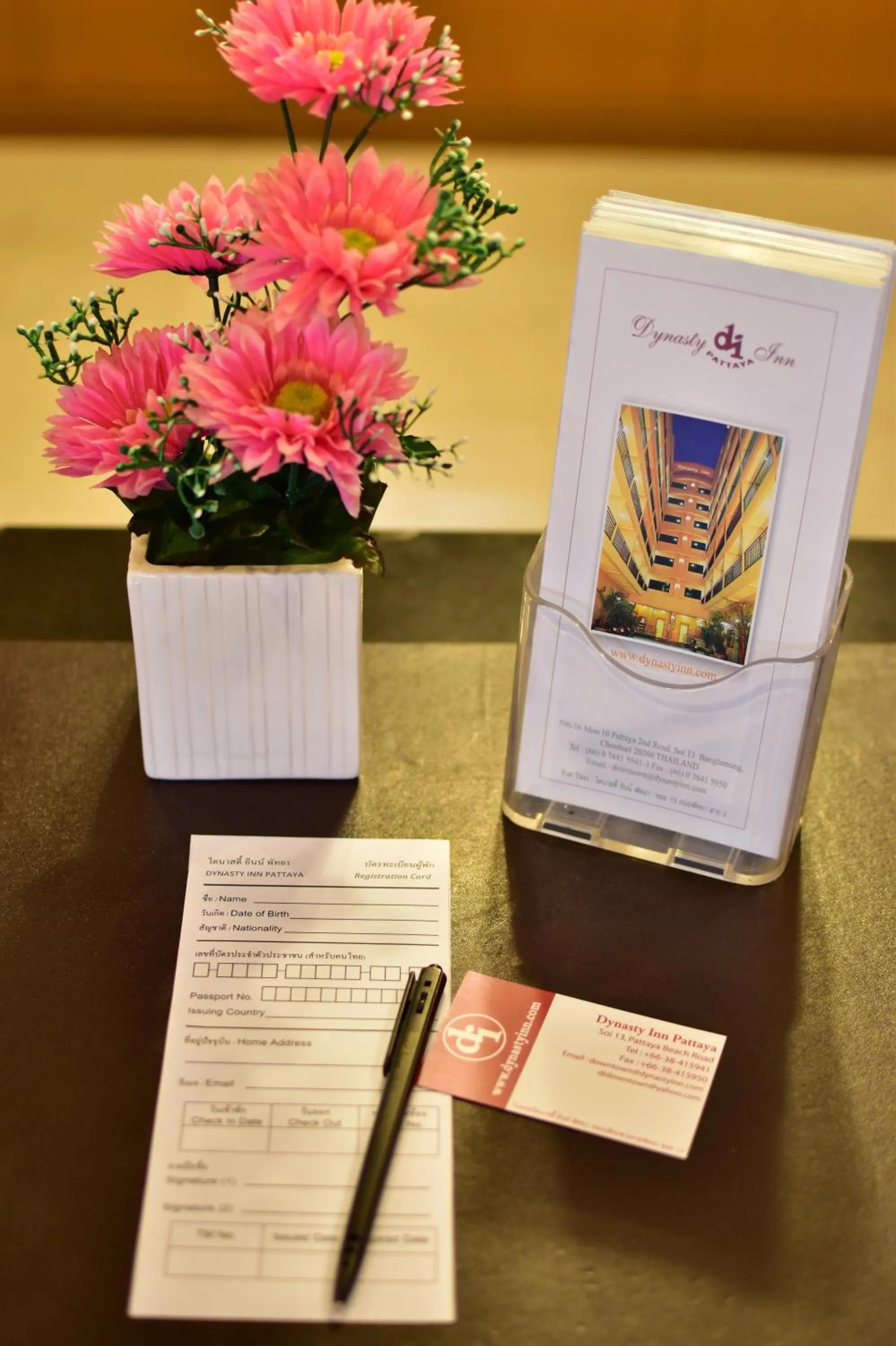 Lobby or reception in Dynasty Inn Pattaya