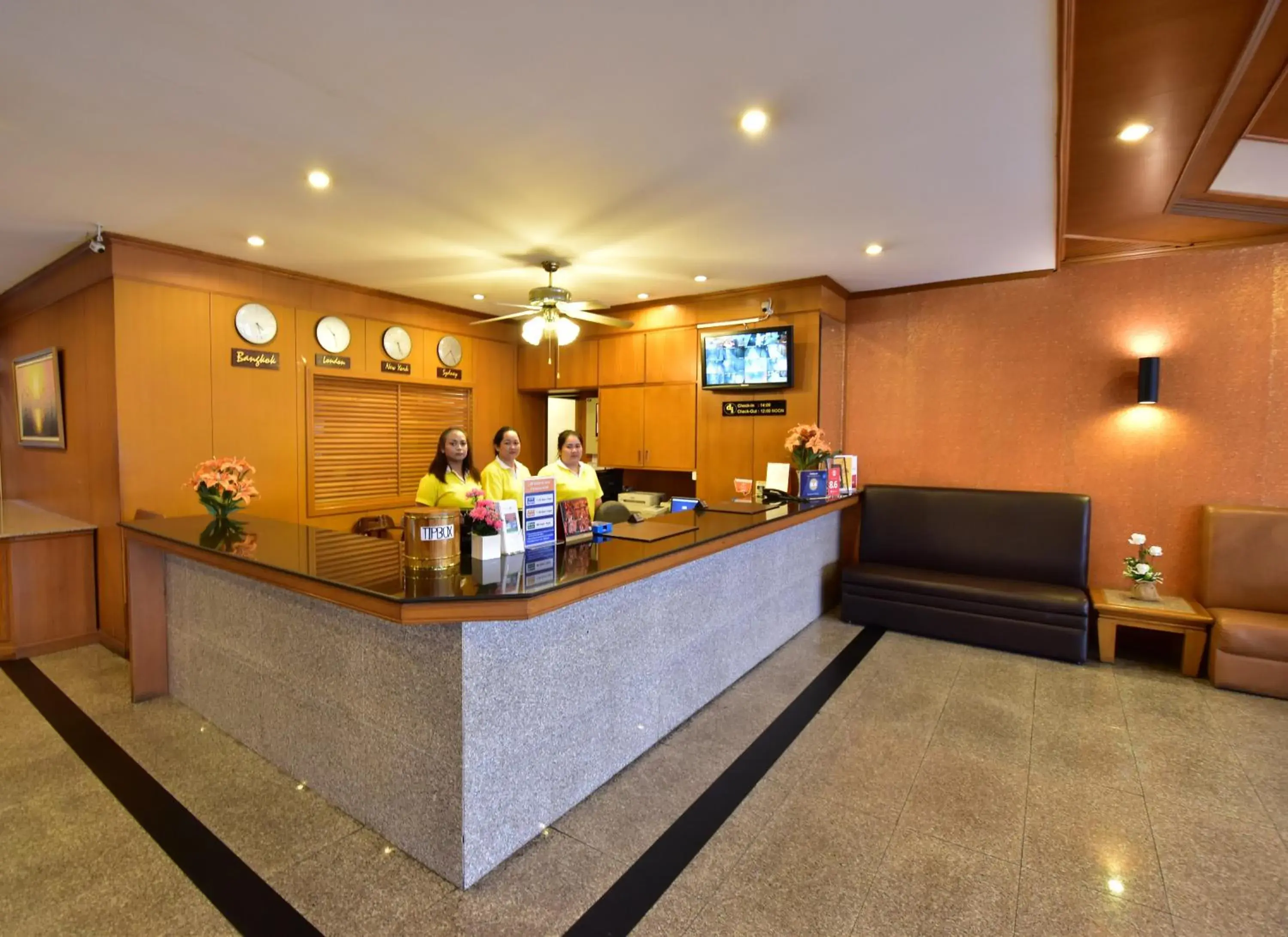 Lobby or reception in Dynasty Inn Pattaya Lobby or reception in Dynasty Inn Pattaya