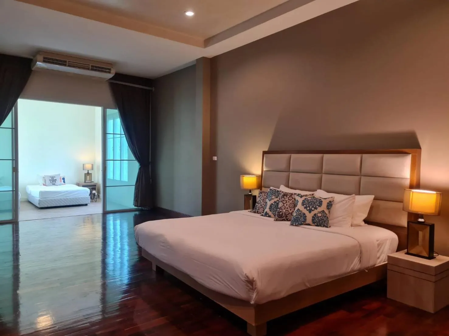 Bedroom, Bed in Villa Kanwara