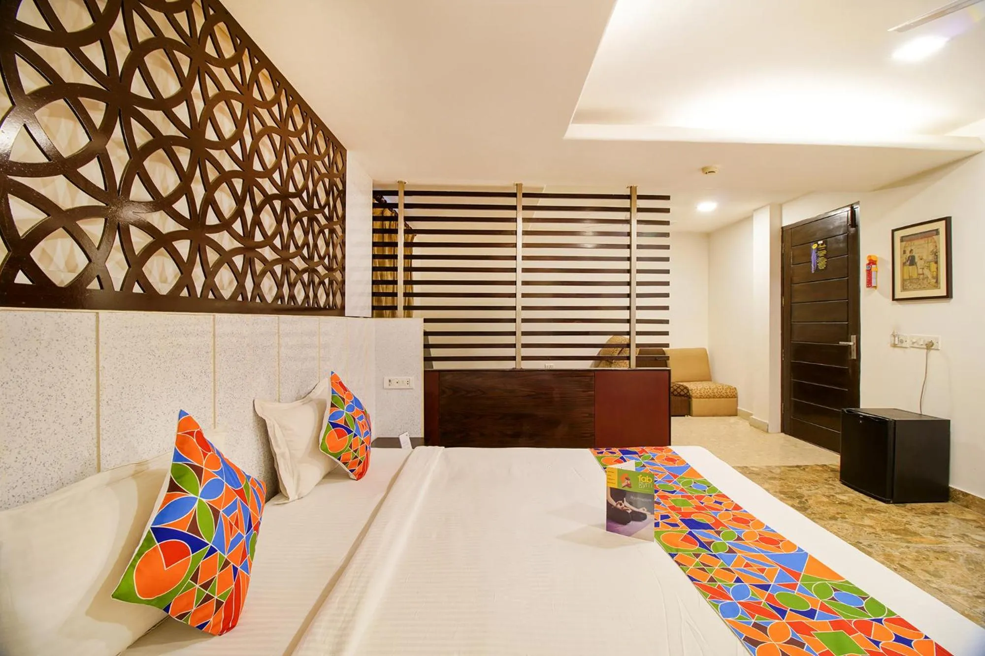 Bedroom, Bed in FabHotel White Klove - Nr New Delhi Railway Station