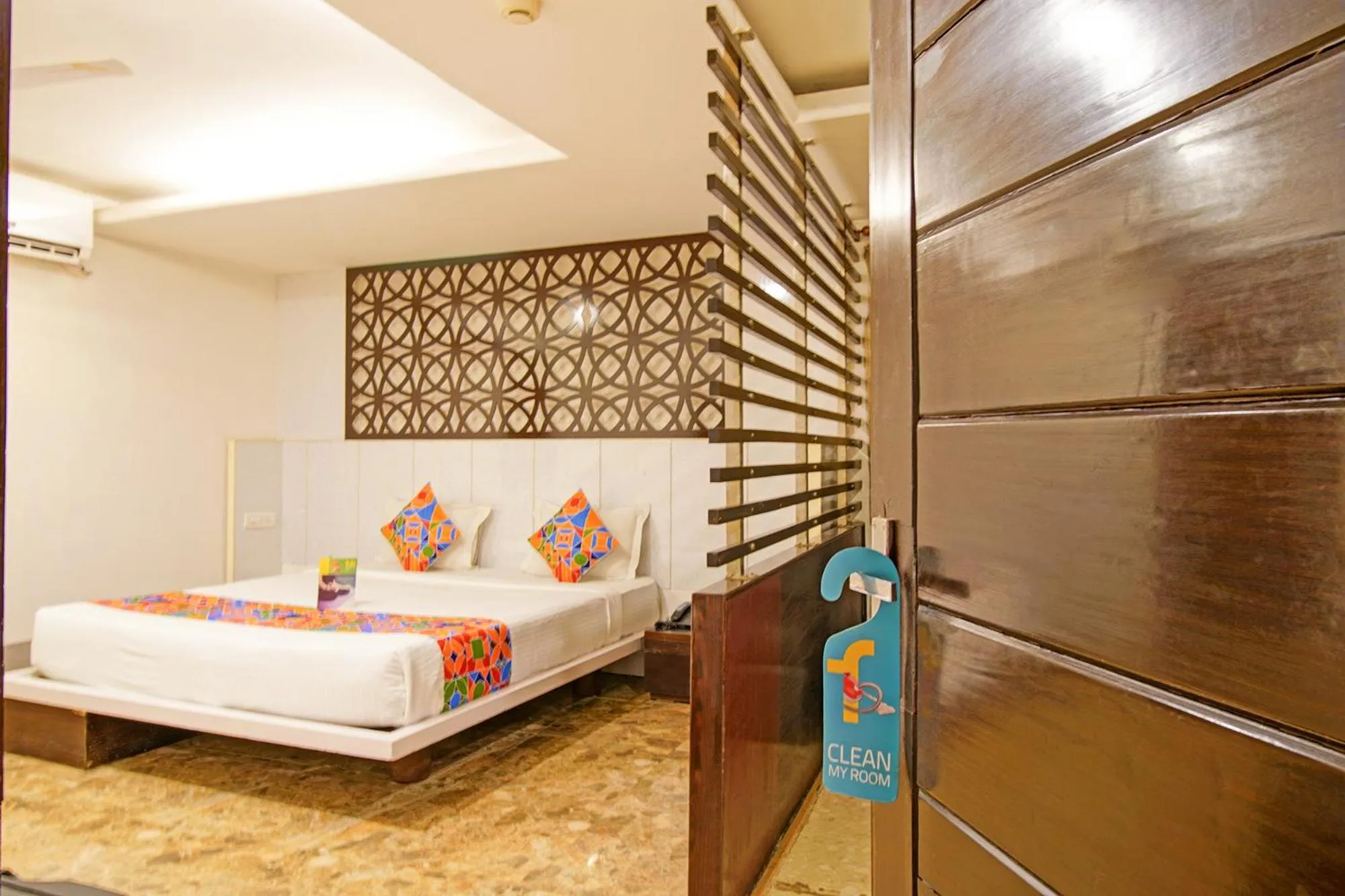 Bedroom, Bed in FabHotel White Klove - Nr New Delhi Railway Station